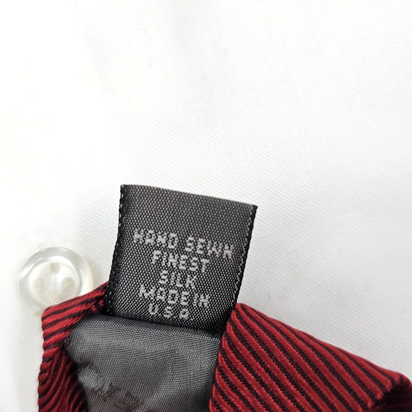 Robert Talbott NWT Robert Talbott Necktie Red Blue Stripe Ribbed Silk Tie USA 55X3.75 Men Tie Ribbed Silk Stripe NWT Classic Red/Blue USA Mens Silk Tie Tie Size ONE SIZE - 7 Thumbnail