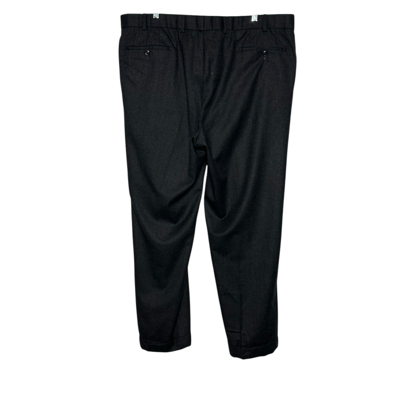 Hiltl Hiltl gray flat front wool dress pants size 40 Size 40R - 2 Thumbnail