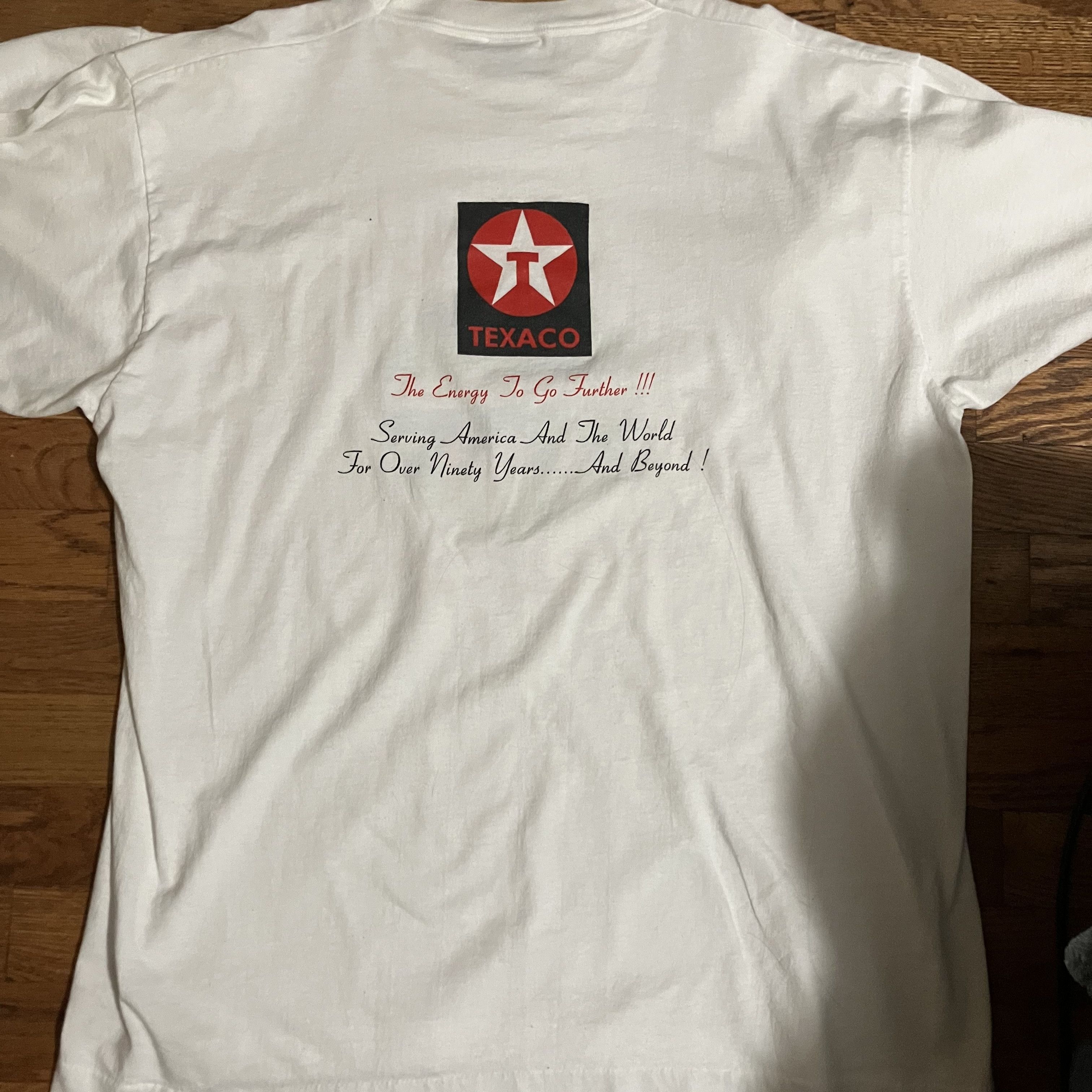 Vintage Vintage 1992 Texaco YMCA corporate cup Long Sleeve Size US XL / EU 56 / 4 - 3 Thumbnail