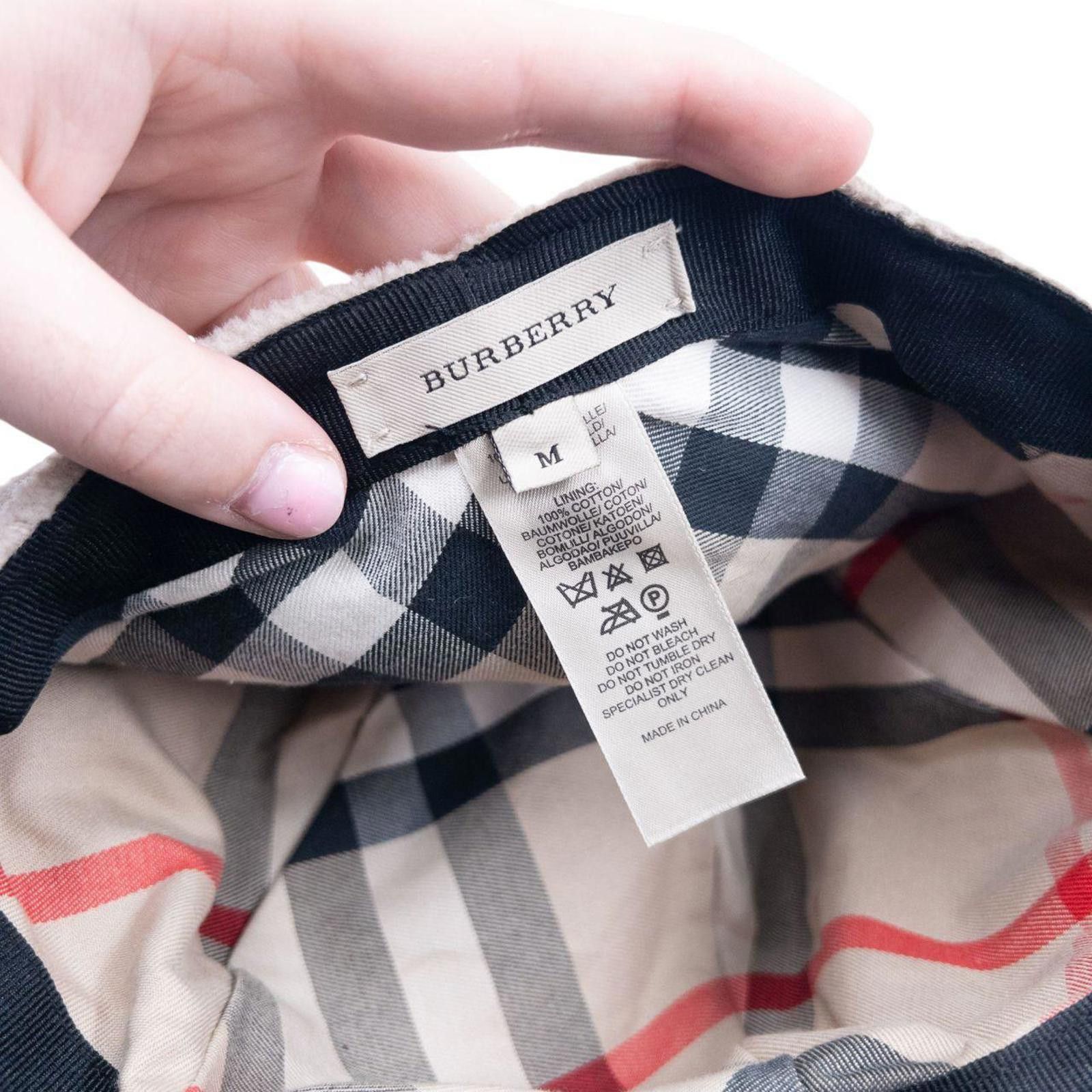 Burberry Vintage Burberry Wool Newsboy Hat Size M Size ONE SIZE - 5 Thumbnail