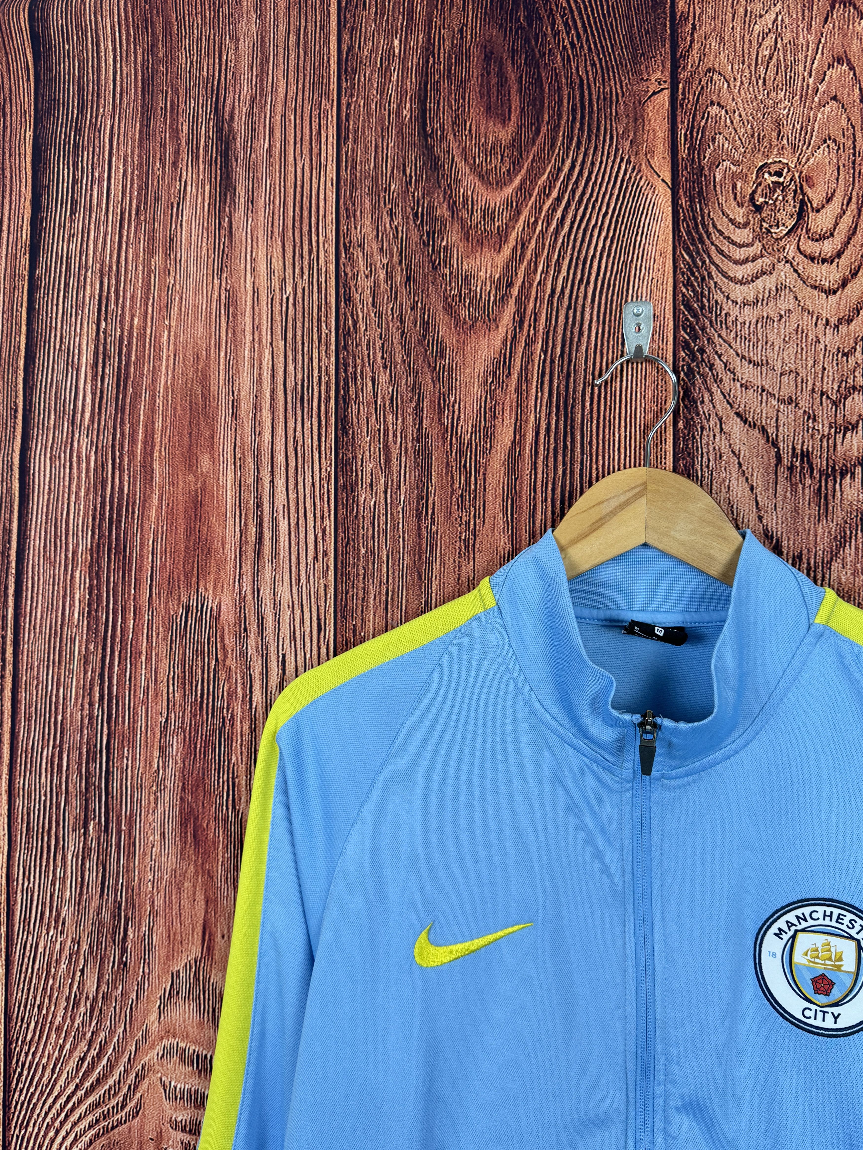 Nike MANCHESTER CITY 2016/17 NIKE TRAINING FOOTBALL TRACK JACKET Size US M / EU 48-50 / 2 - 3 Thumbnail