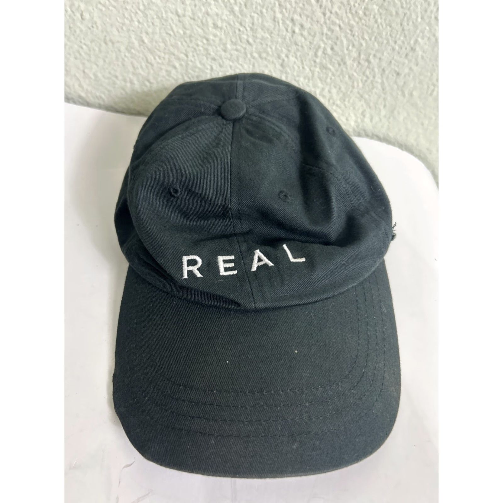 Vintage VINTAGE The Classics Strapback Hat Black Adjustable cotton “real” Size ONE SIZE - 2 Thumbnail