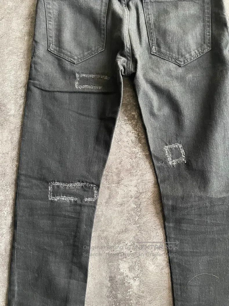 Saint Laurent Paris Saint Laurent Paris Patchwork Denim Jeans Size US 29 - 5 Thumbnail