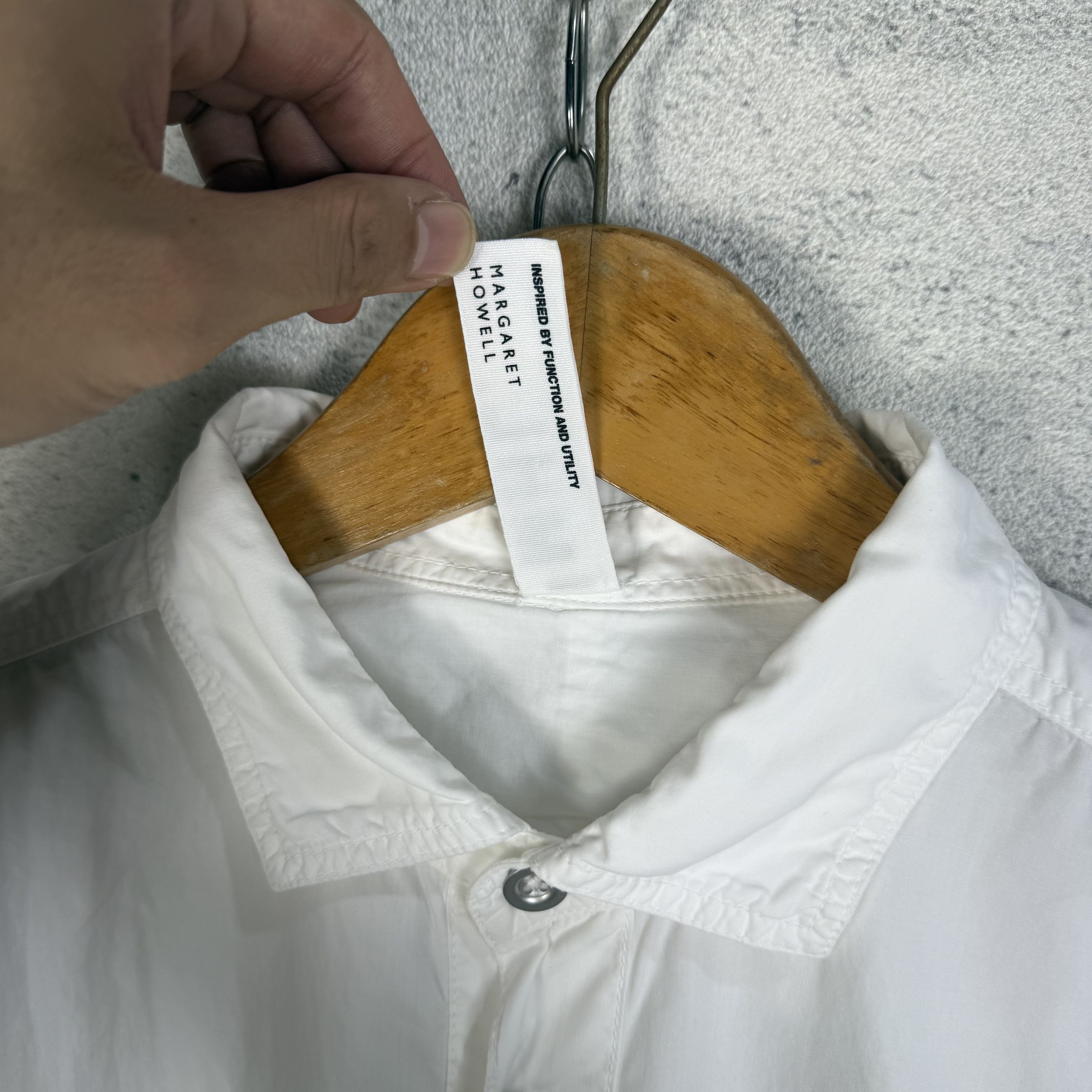 Margaret Howell MHL Margaret Howell Half Button Shirt Size US L / EU 52-54 / 3 - 8 Thumbnail