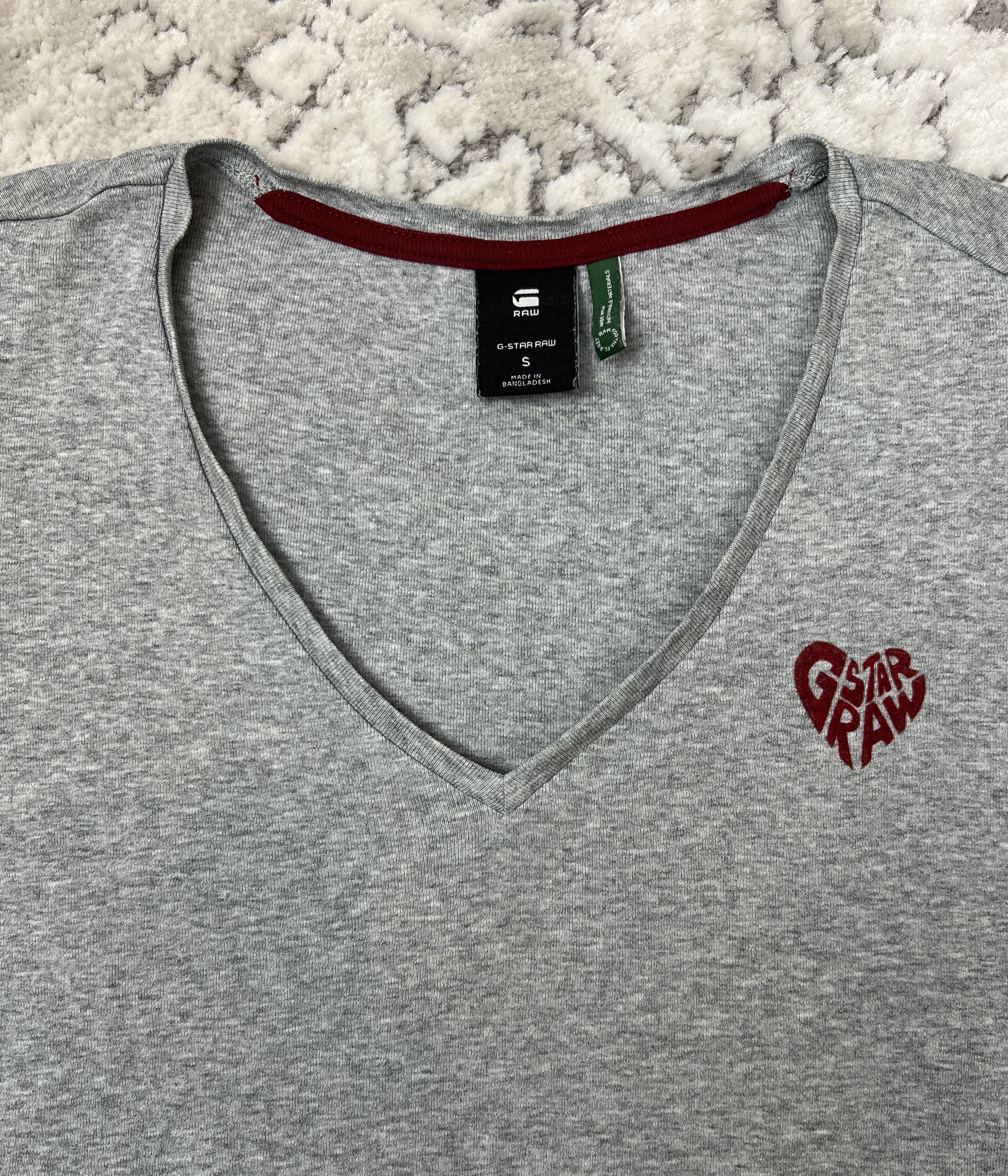 G-Star G-Star RAW Women's Heart Logo T-Shirt Size S / US 4 / IT 40 - 3 Thumbnail