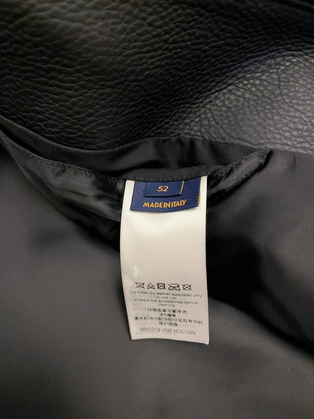 Louis Vuitton Louis Vuitton Luxury Leather Jacket Size US L / EU 52-54 / 3 - 6 Thumbnail