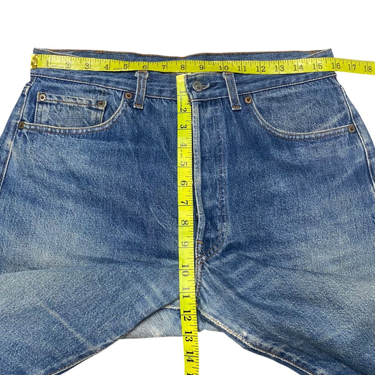 Levi's Vintage 80s Levis 501xx Distressed Jeans Size US 32 / EU 48 - 17 Thumbnail