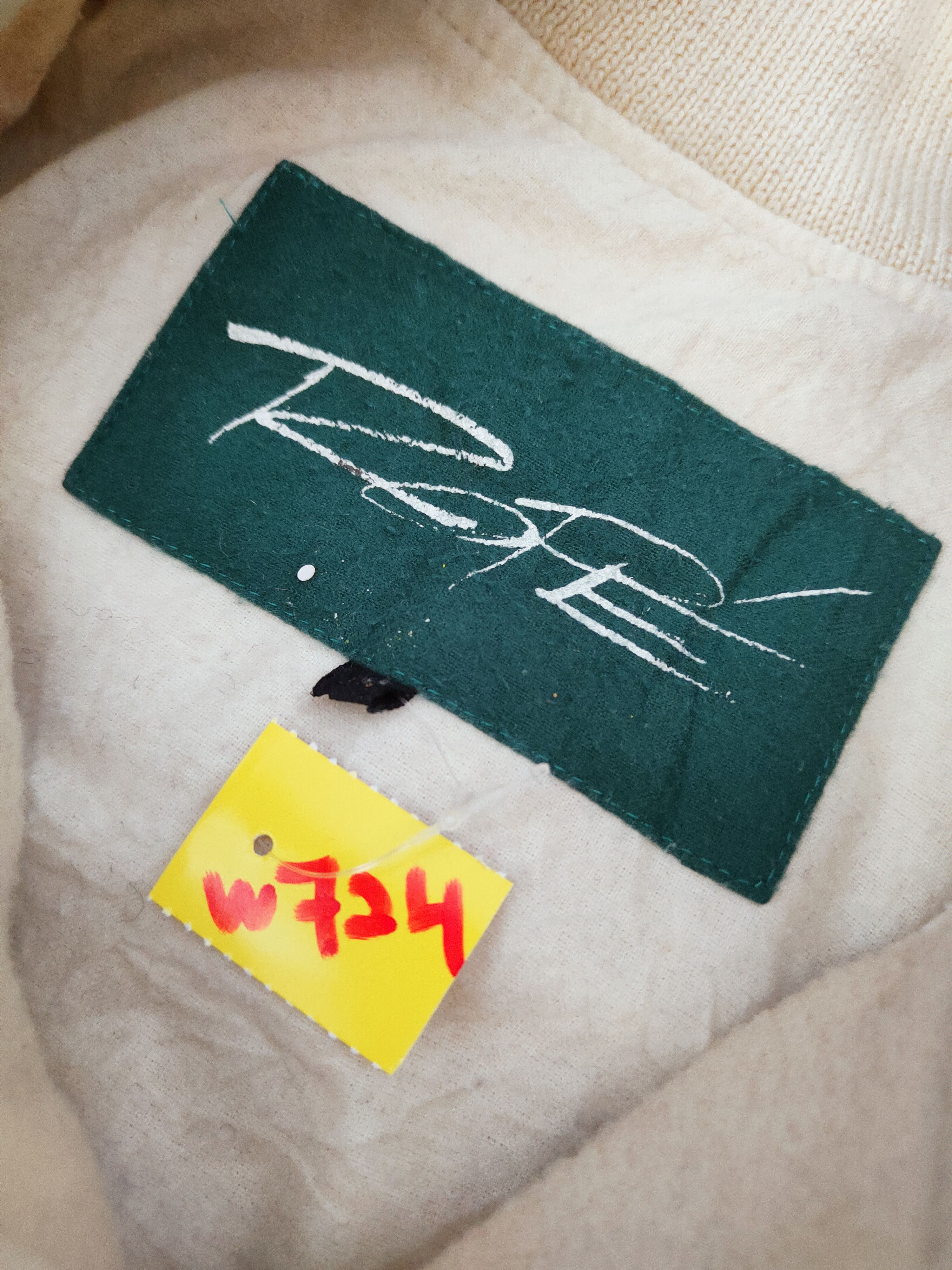 Vintage Rope vintage Cream Varsity Jackets #W724 Size US M / EU 48-50 / 2 - 15 Thumbnail
