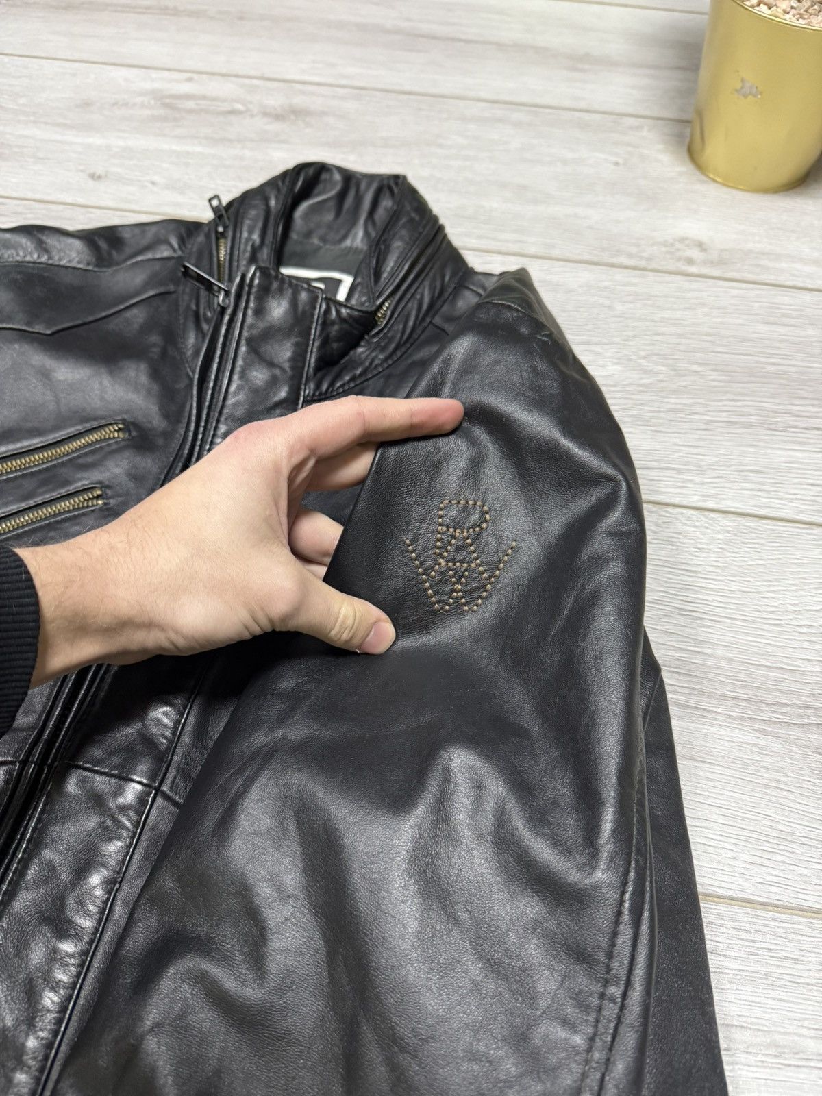 G-Star G stat RAW rare leather dean ryder overshirt zip jacket Size US XL / EU 56 / 4 - 2 Thumbnail