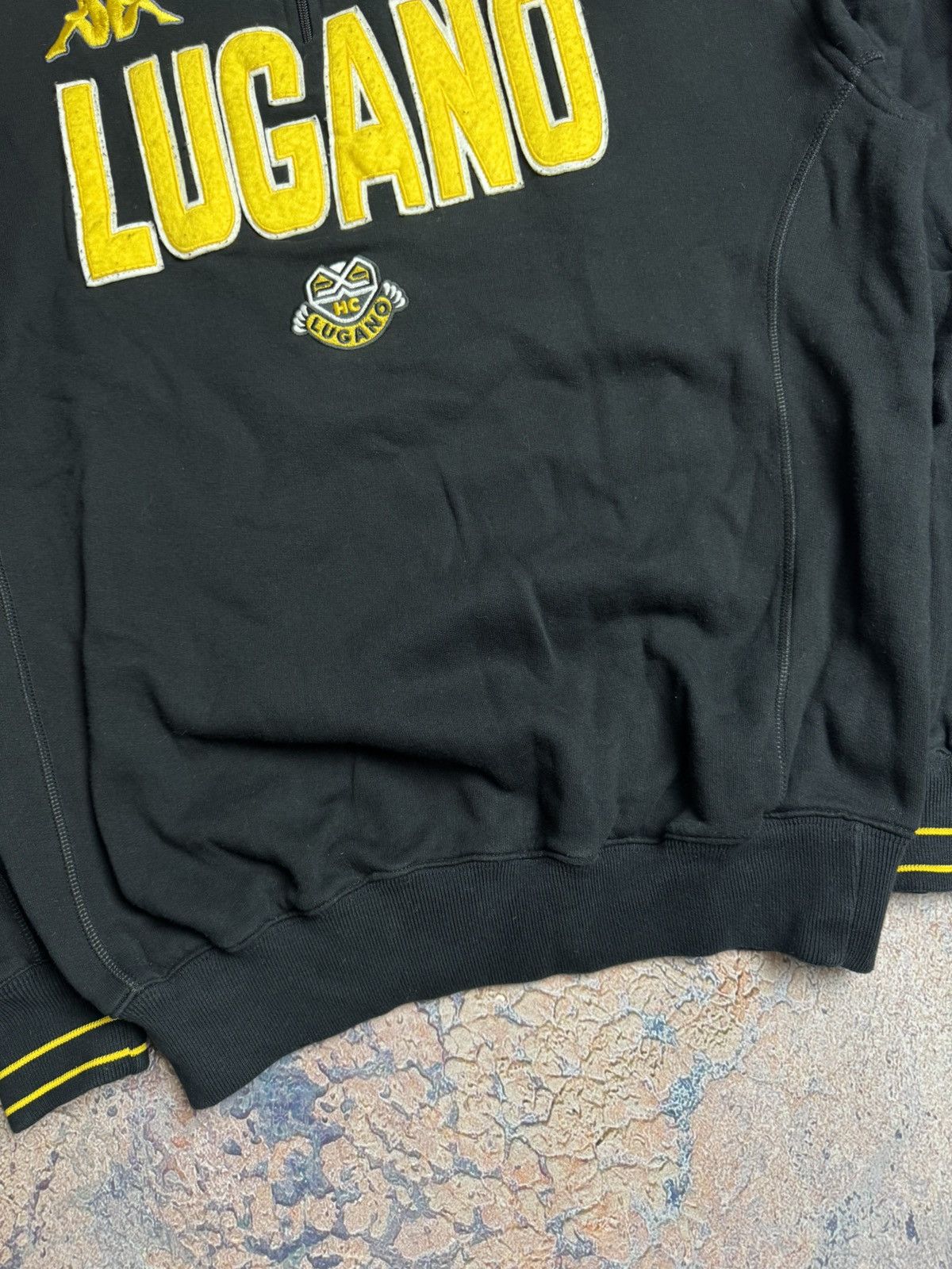Kappa HC LUGANO ICE HOCKEY CLUB TRACK TOP JACKET KAPPA BLACK Size US XXL / EU 58 / 5 - 6 Thumbnail