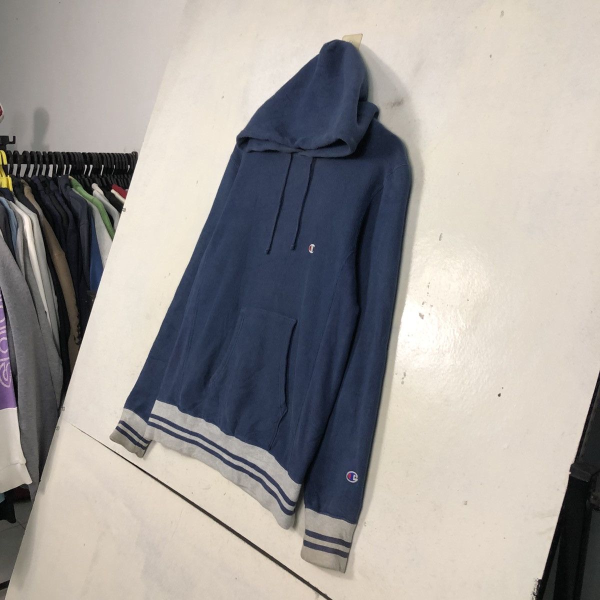 Vintage 📌Vintage Hoodie Pull Over Champion Reverse Wave Size US M / EU 48-50 / 2 - 4 Thumbnail
