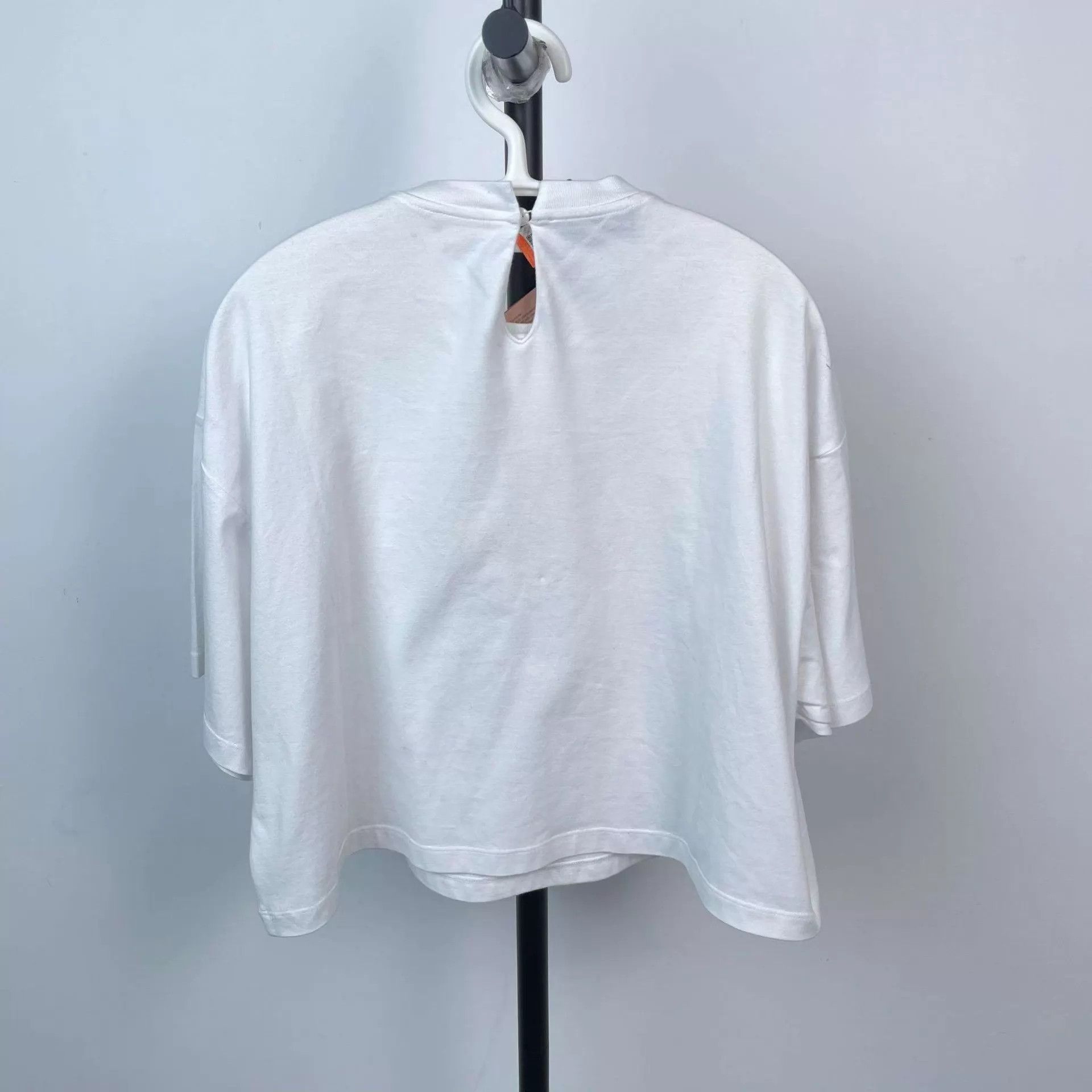 Miu Miu MIU MIU Women's White Short Sleeve Tee M Size M / US 6-8 / IT 42-44 - 2 Thumbnail