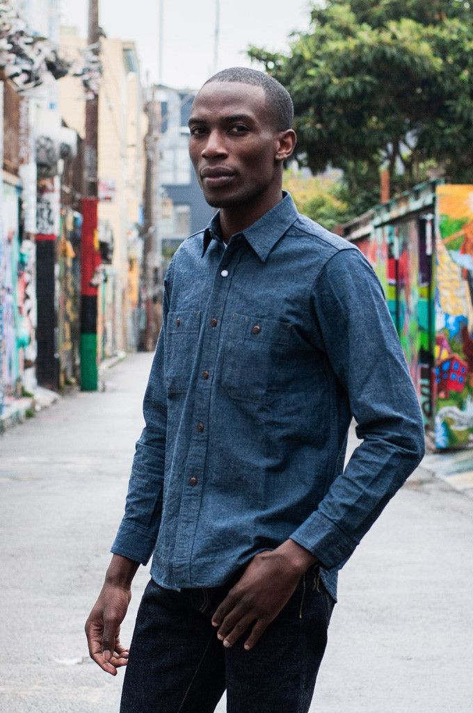 Other Seuvas Workshirt - Indigo Selvedge Chambray Size US M / EU 48-50 / 2 - 4 Thumbnail
