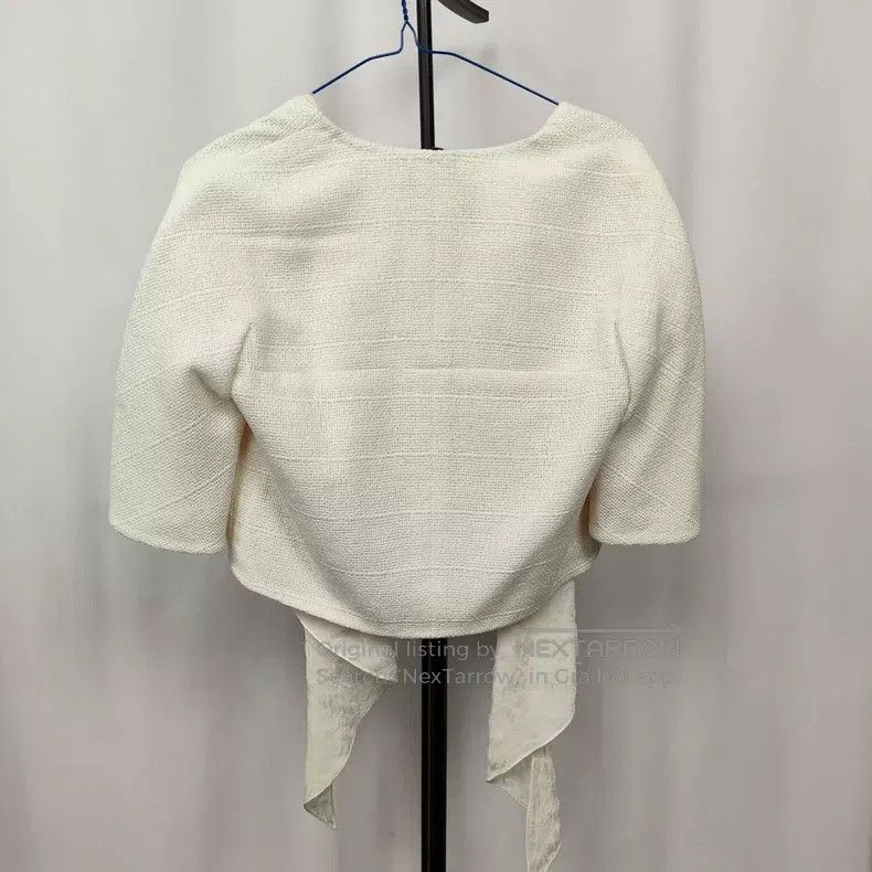 Chanel Chanel Silk blended short coat Size XXS / US 00 / IT 34 - 2 Thumbnail