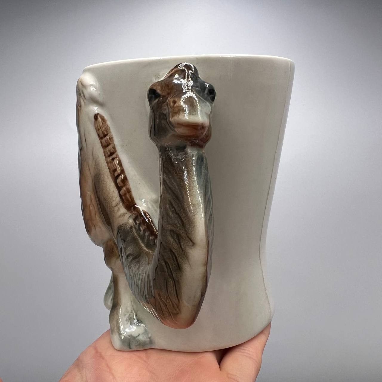 Vintage Vintage German Porcelain Mug Camel Design Signed ceramic Size ONE SIZE - 4 Thumbnail