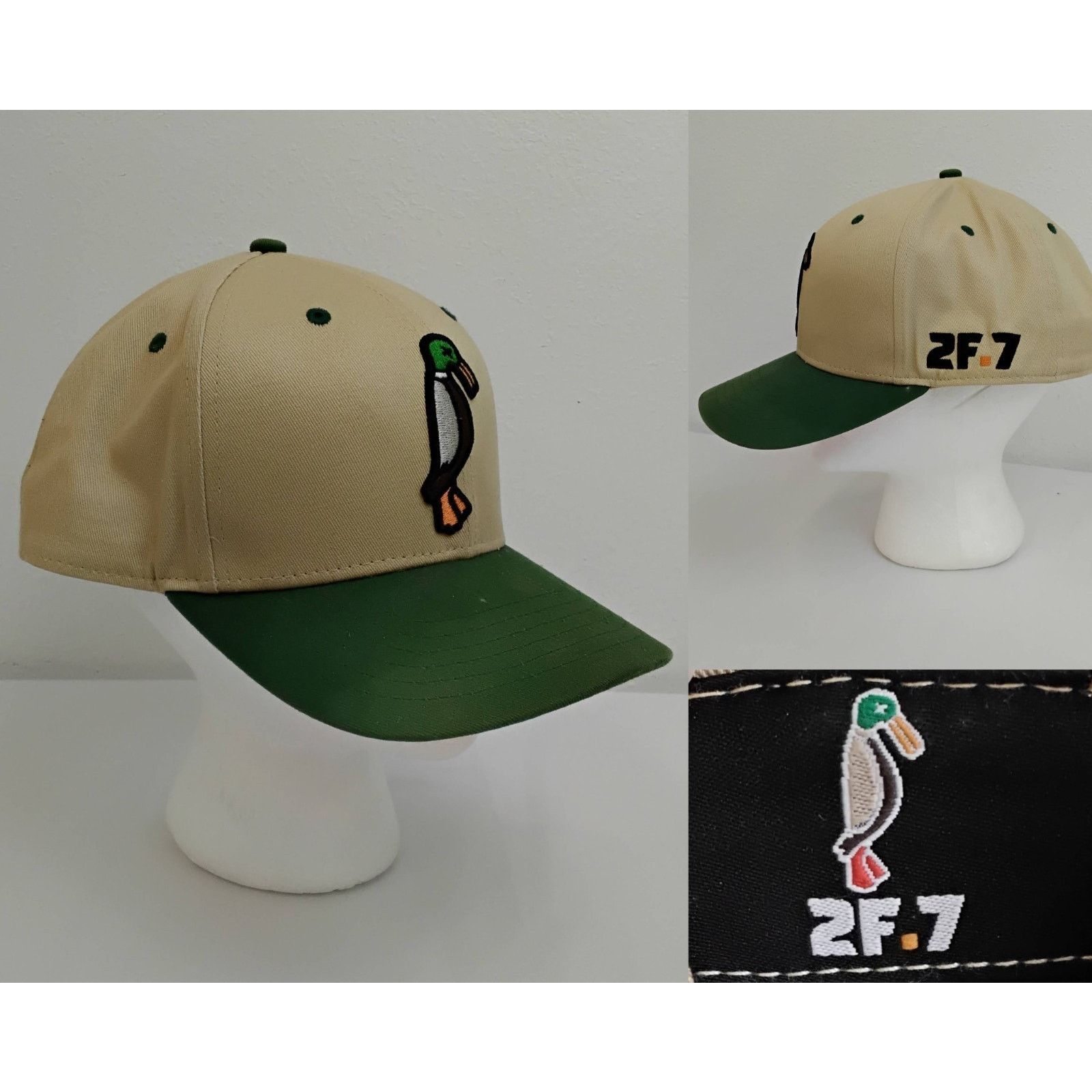 Other 2f.7 Hunt Duck Hat Snapback Morgan Wallen Beige Dad Hat Size ONE SIZE - 1 Thumbnail