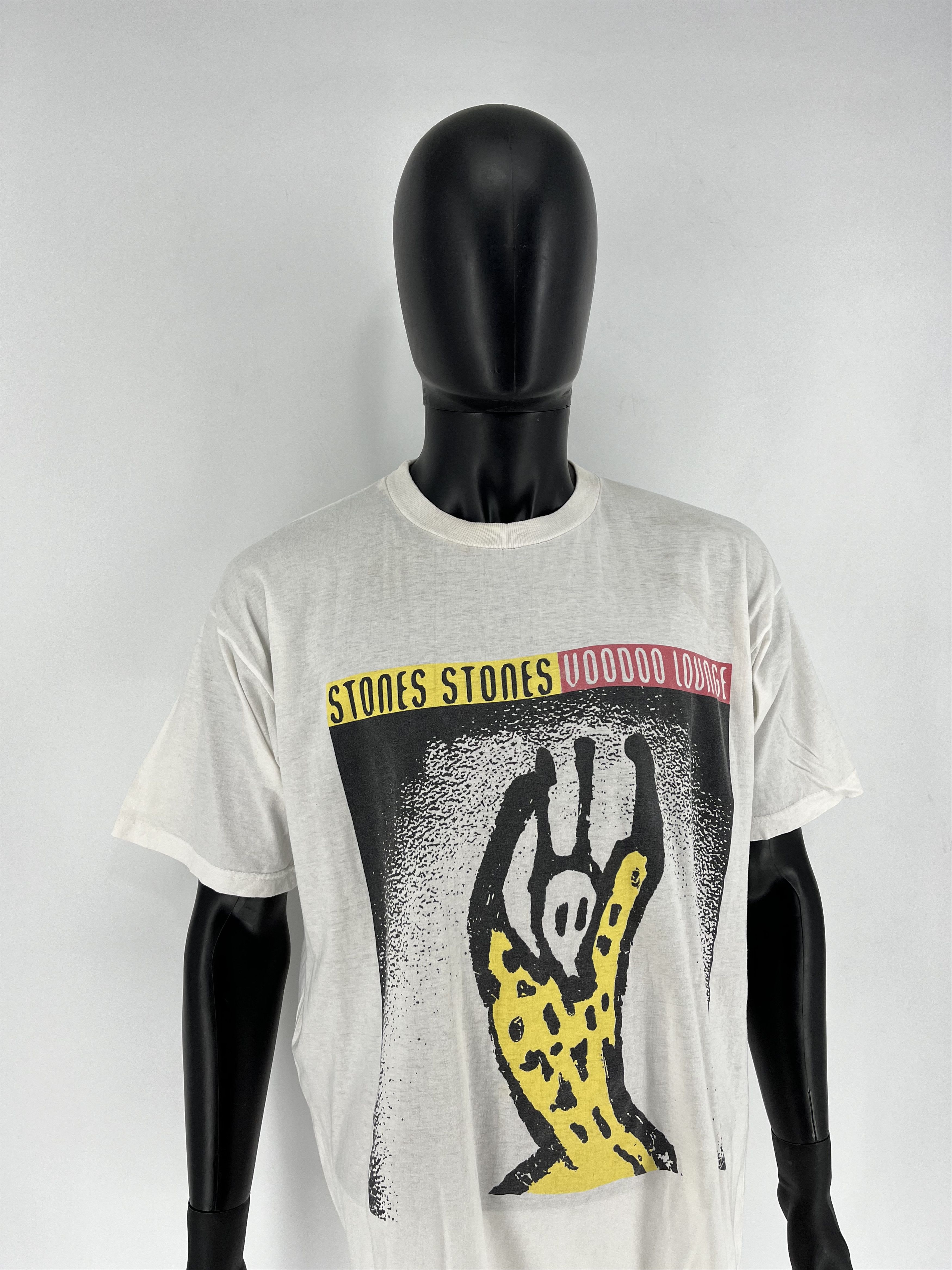 Band Tees × Vintage 1995 vintage Rolling Stones Voodoo Lounge Europe Tour Promo Size US XL / EU 56 / 4 - 3 Thumbnail