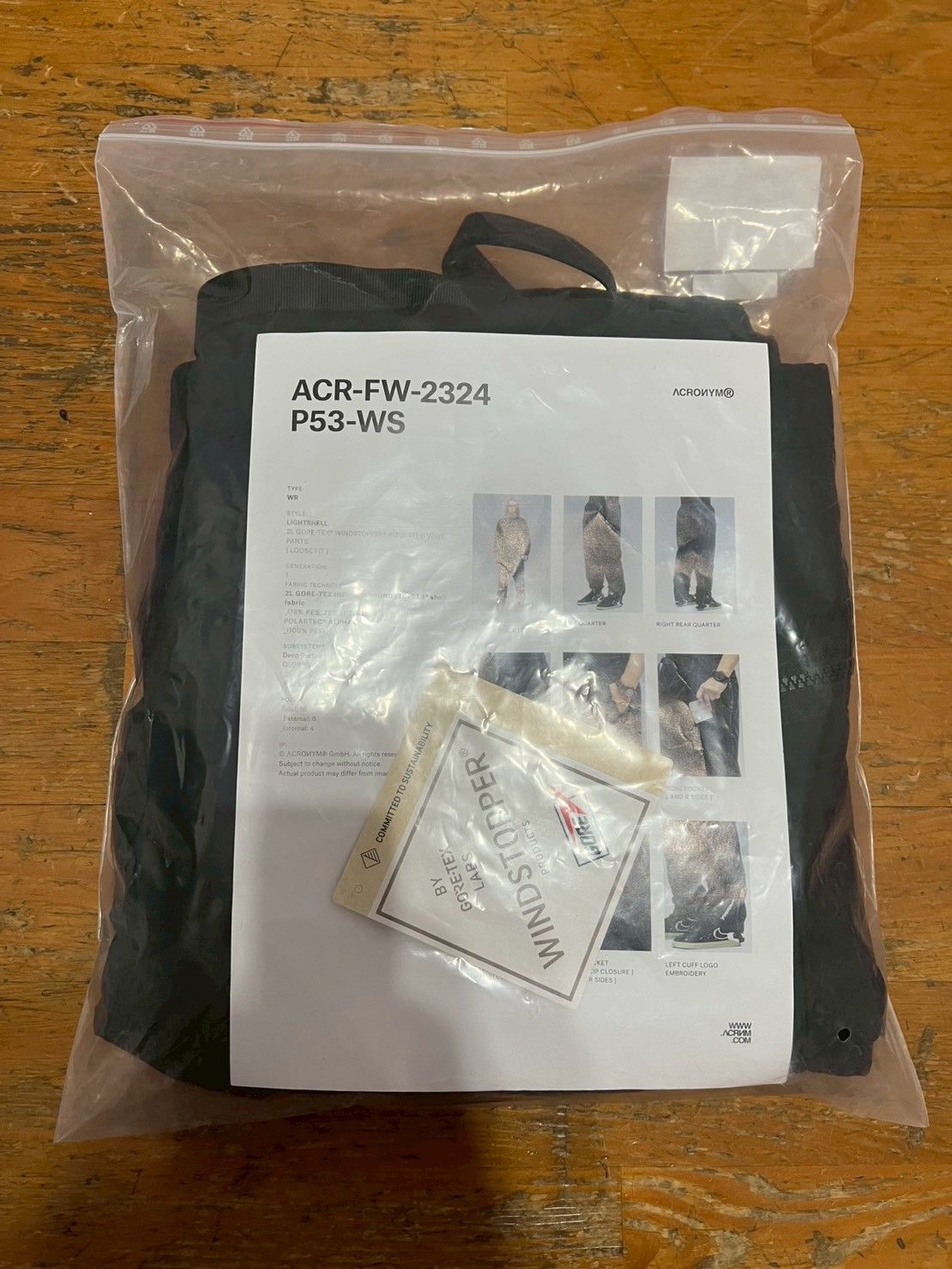 Acronym ACRONYM P53-WS Size US 30 / EU 46 - 5 Thumbnail