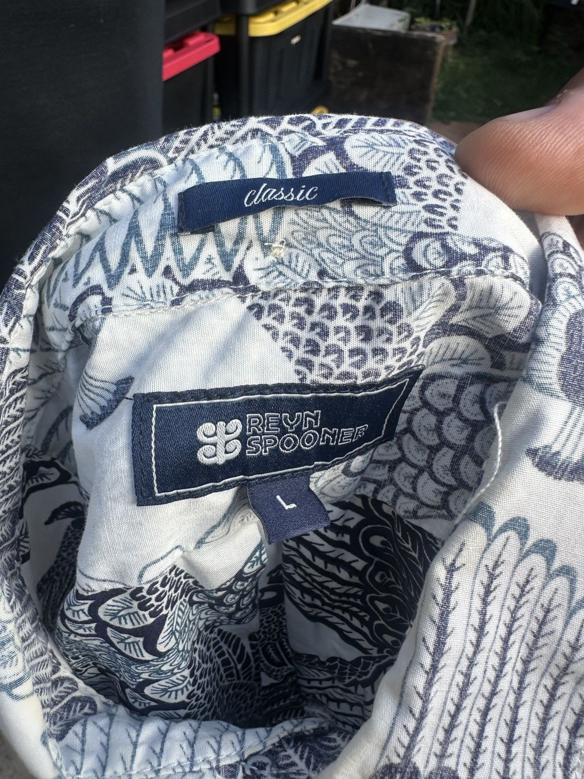Reyn Spooner PreOwned Reyn Spooner Classic Hawaiian Print White Men's L Size US L / EU 52-54 / 3 - 4 Thumbnail