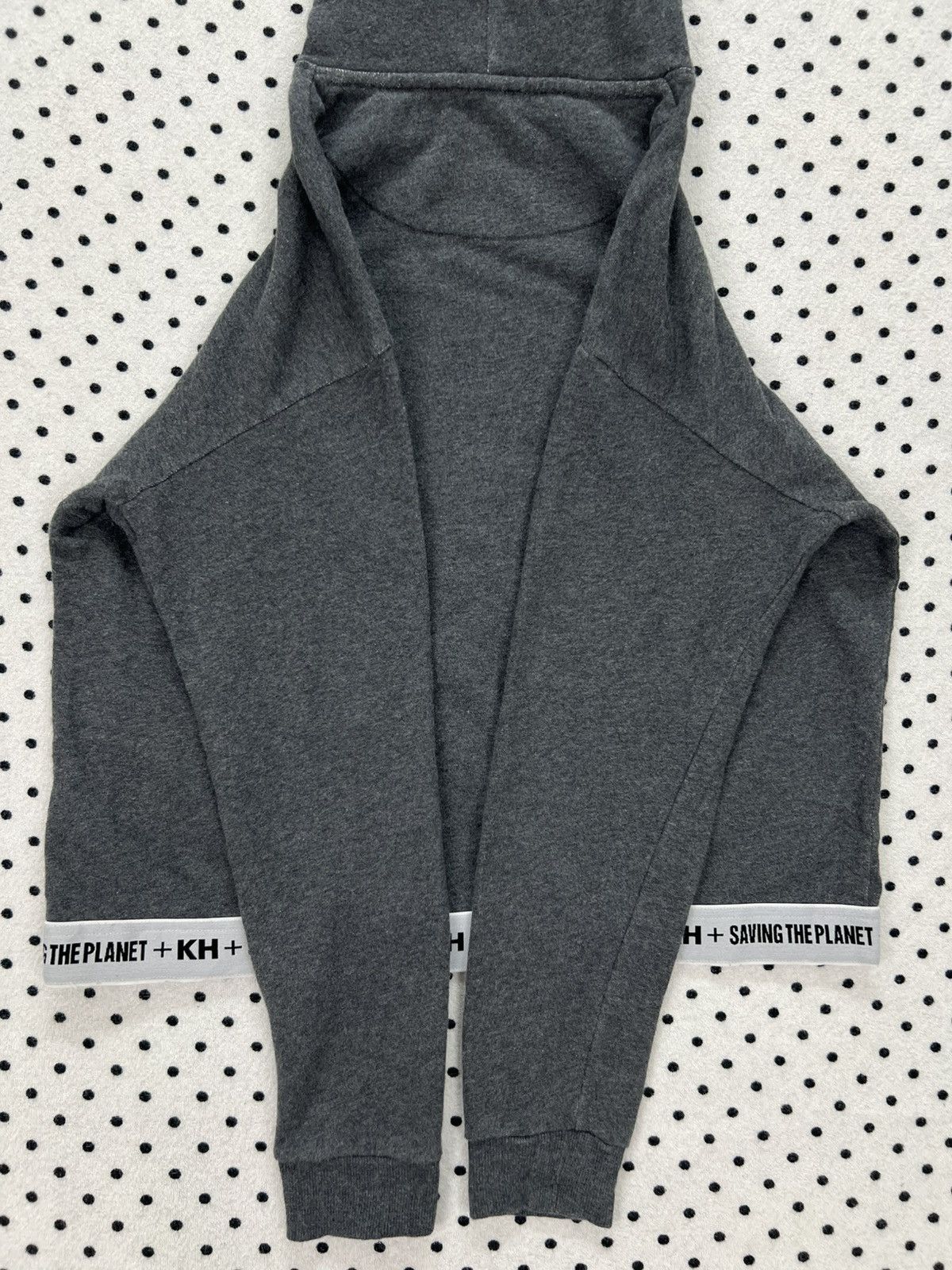 Katharine Hamnett London Katharine Hamnett + Saving The Planet Crop Hoodie Size M / US 6-8 / IT 42-44 - 7 Thumbnail