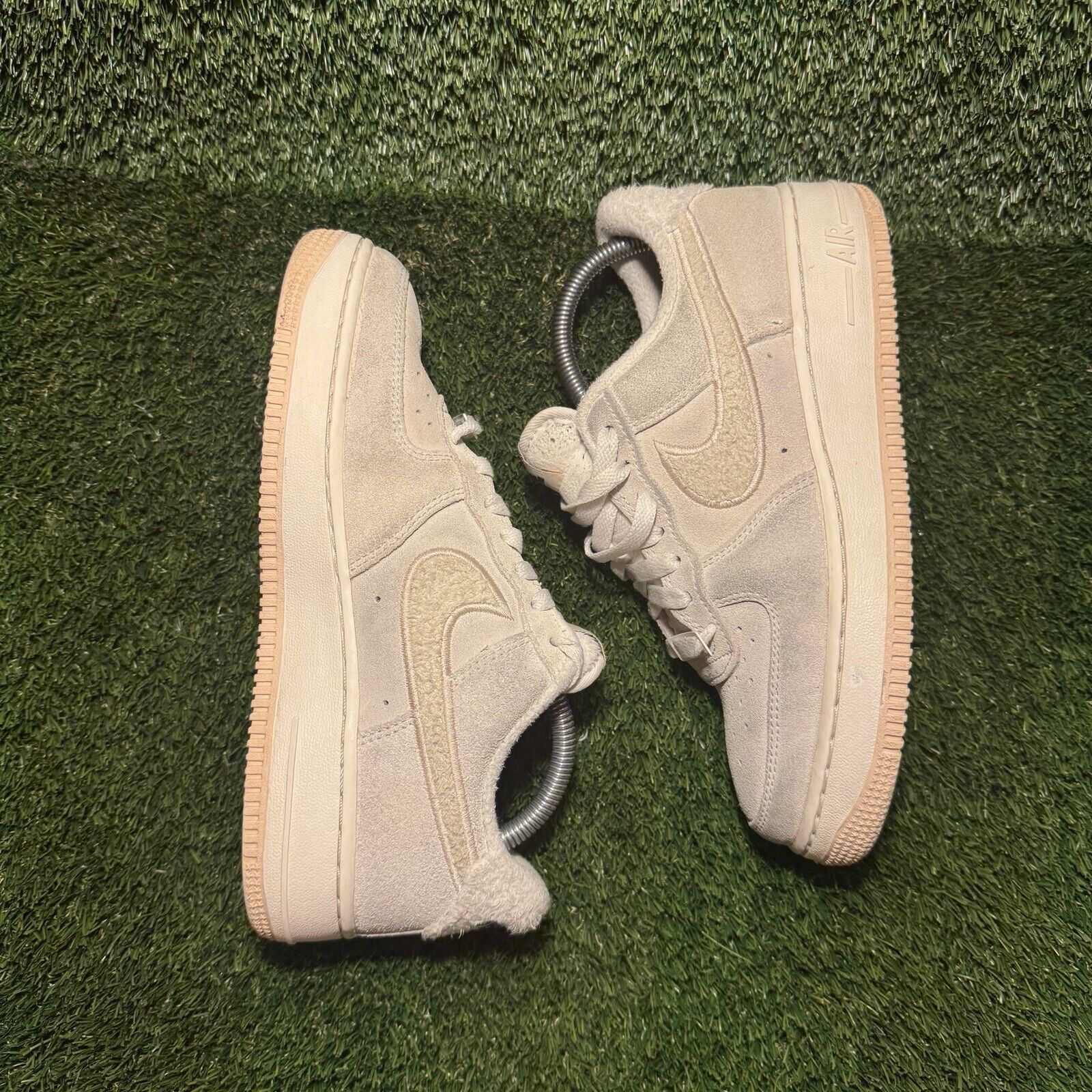 Nike Size 7.5 - Nike Air Force 1 '07 SE Sanddrift Fleece W Size US 7.5 / IT 37.5 - 4 Thumbnail
