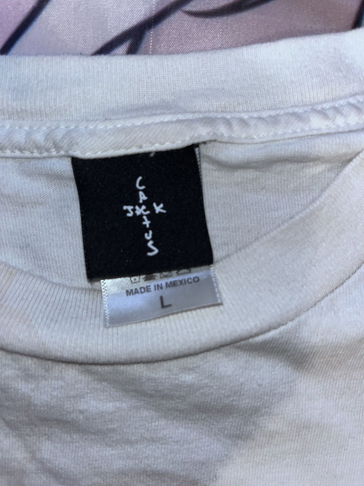 Travis Scott Travis Scott air record white T Size US L / EU 52-54 / 3 - 3 Thumbnail