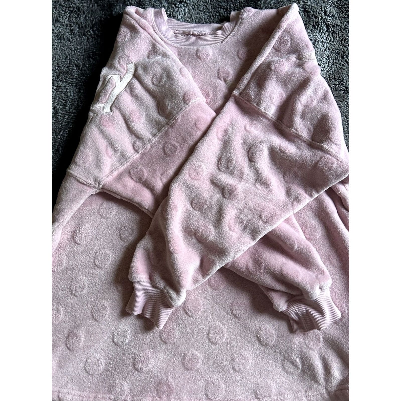 Disney Disney Parks Walt Disney World Spirit Jersey Pink Piglet Polka Dot XL Womens Pullover Jersey Long Sleeve Shirt Size XL / US 12-14 / IT 48-50 - 5 Thumbnail