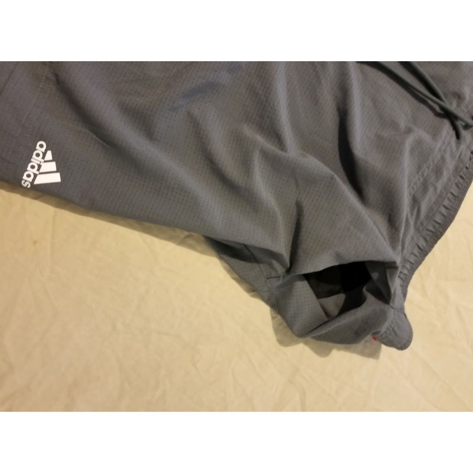 Adidas adidas Shorts XL Gray Athletic Gym Workout Golf Mens Regular Pockets Size US 36 / EU 52 - 3 Thumbnail