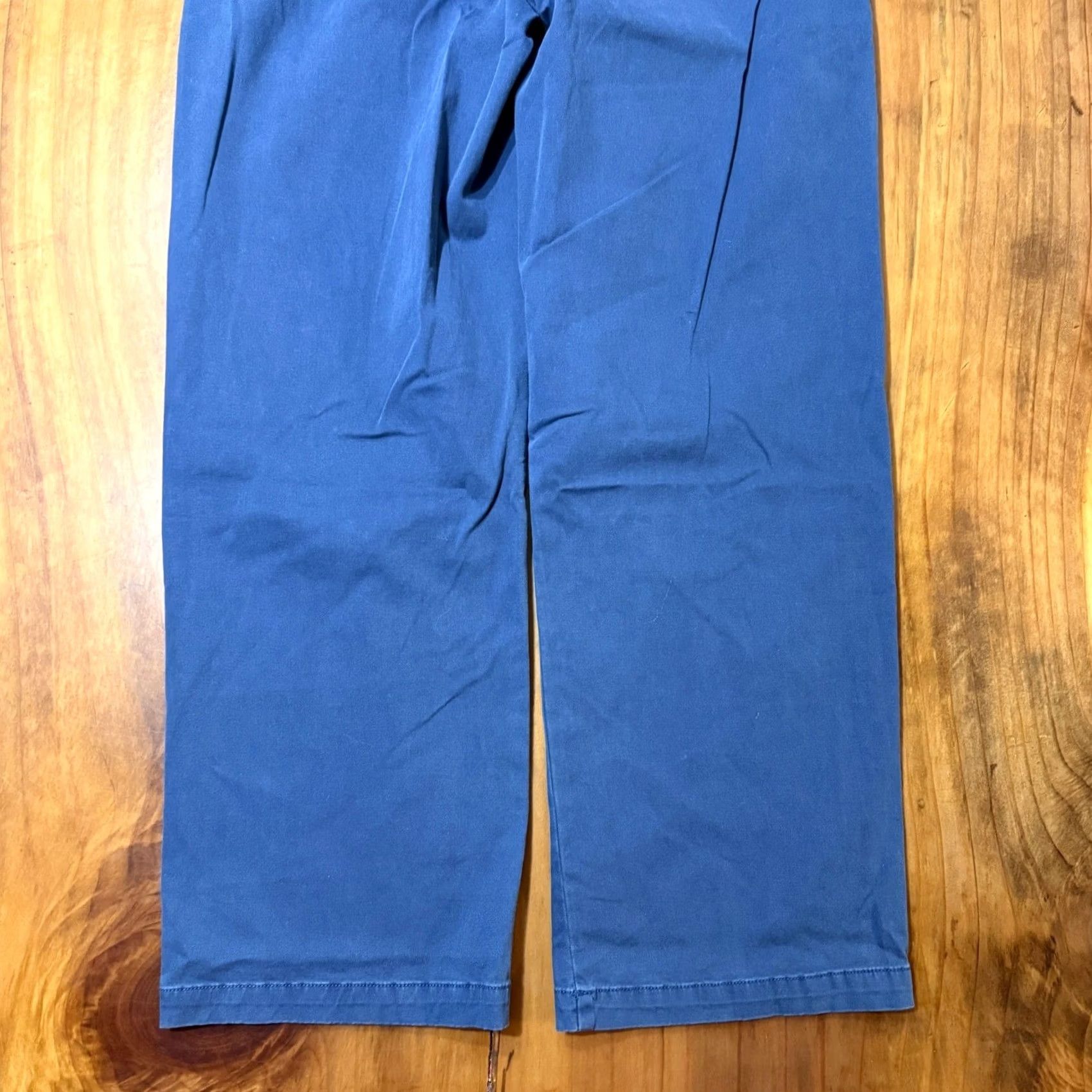 Alex Mill VINTAGE? No. Alex Mill Women's Pants Chino Wide leg High Rise Cotton 6 Blue Slim Straight 29 Inseam Casual Everyday Womens Size 28" / US 6 / IT 42 - 6 Thumbnail