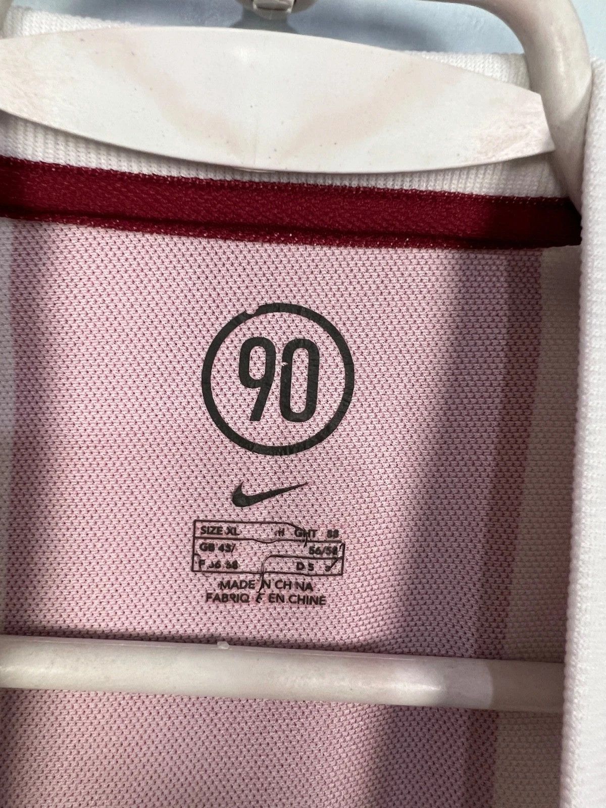 Nike Sparta Praha football shirt 2005 Soccer Nike Jersey Trikot Size US XL / EU 56 / 4 - 4 Thumbnail