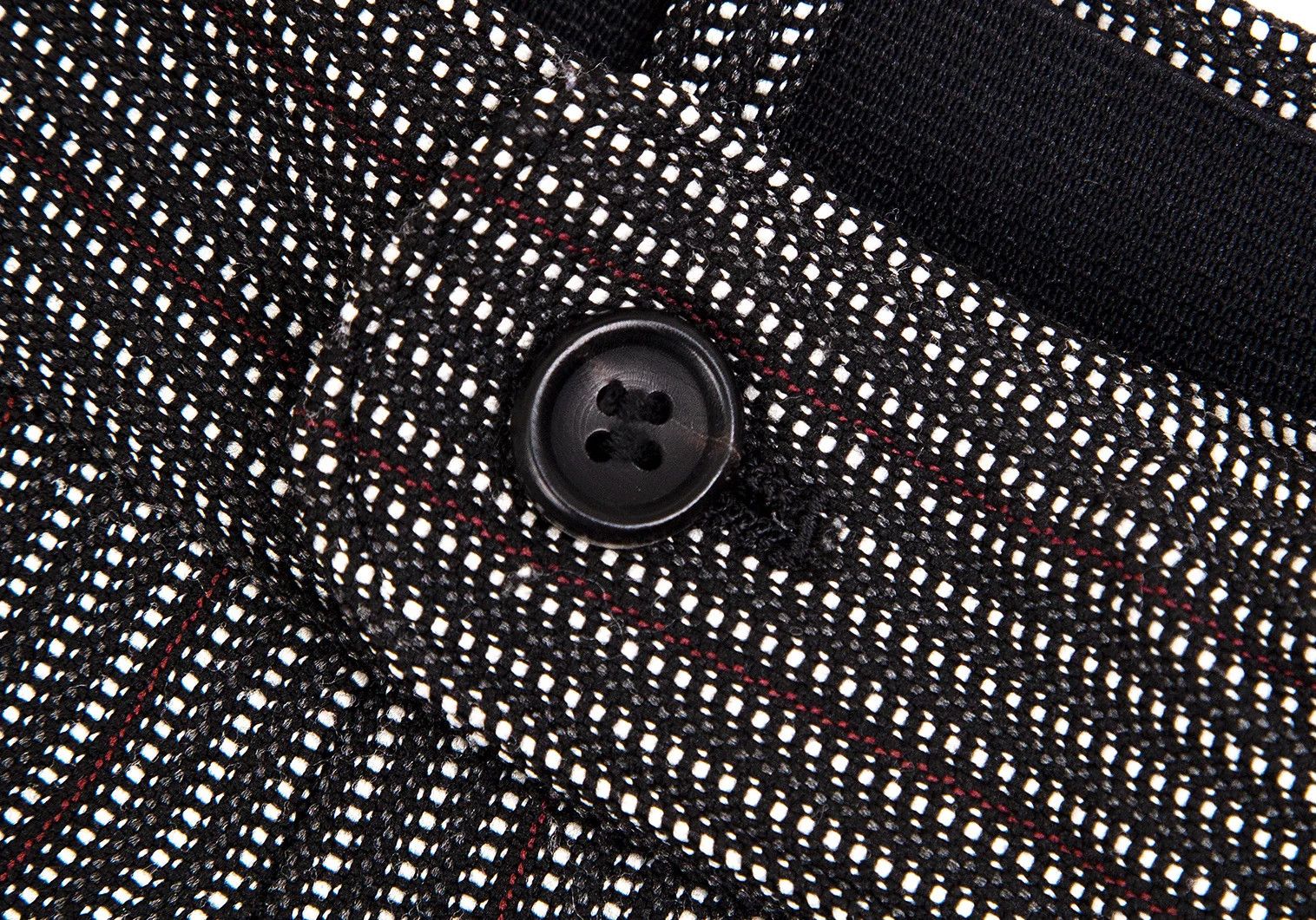 Junya Watanabe Polyester Striped Hip Transition Pants in Black and White Size US 30 / EU 46 - 3 Thumbnail