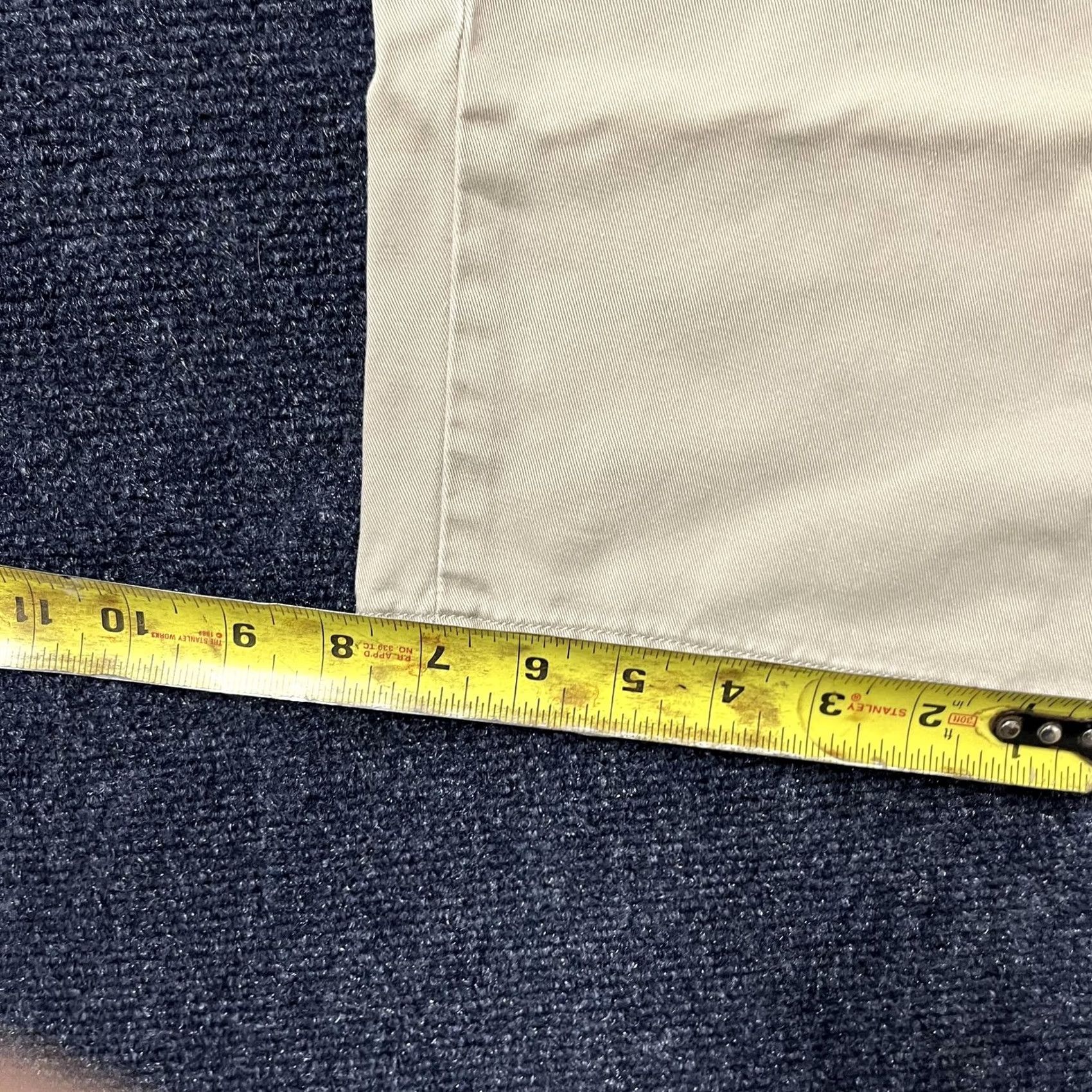 Tommy Hilfiger Tommy Hilfiger Pants Womens 18 Regular Khaki Beige Pleated Chino Dress Casual Work Size 40" / US 18 - 6 Thumbnail