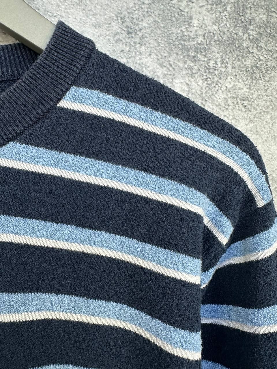 Fred Perry Fred Perry Striped Terry Knit Sweater Jumper Crew Size US L / EU 52-54 / 3 - 9 Thumbnail