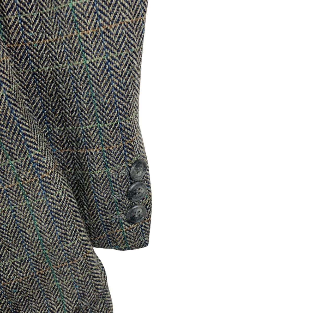 Emanuel Ungaro Vintage EMANUEL UNGARO PARIS Herringbone Blazer Coat Peacoat Size M / US 6-8 / IT 42-44 - 8 Thumbnail
