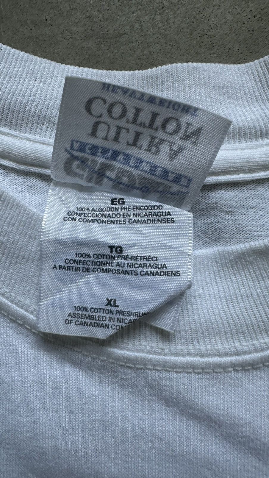 Gildan × Vintage VINTAGE PARMALAT ARCHWAY TEE Size US XL / EU 56 / 4 - 3 Thumbnail