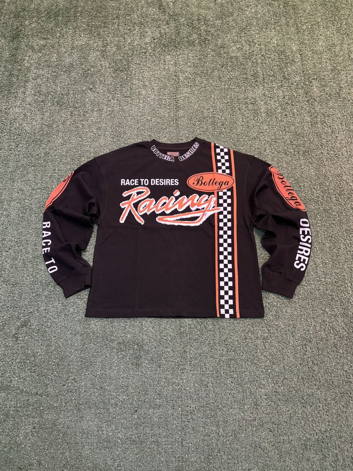 Bottega Desires BOTTEGA DESIRES “RACING” LONG SLEEVE - SIZE MEDIUM Size US M / EU 48-50 / 2 - 1 Thumbnail