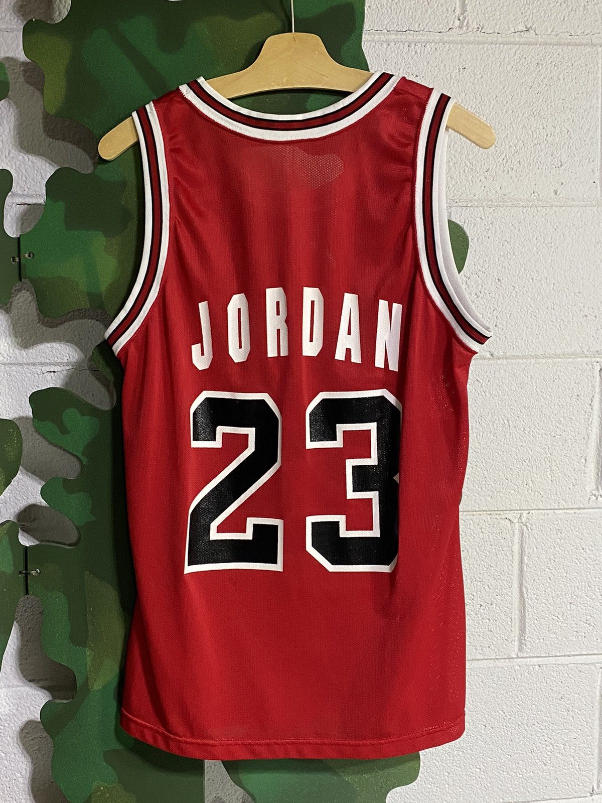 NBA × Vintage Bootleg Bulls MJ Champion (sz no tag- fits a Small) Size US S / EU 44-46 / 1 - 2 Thumbnail