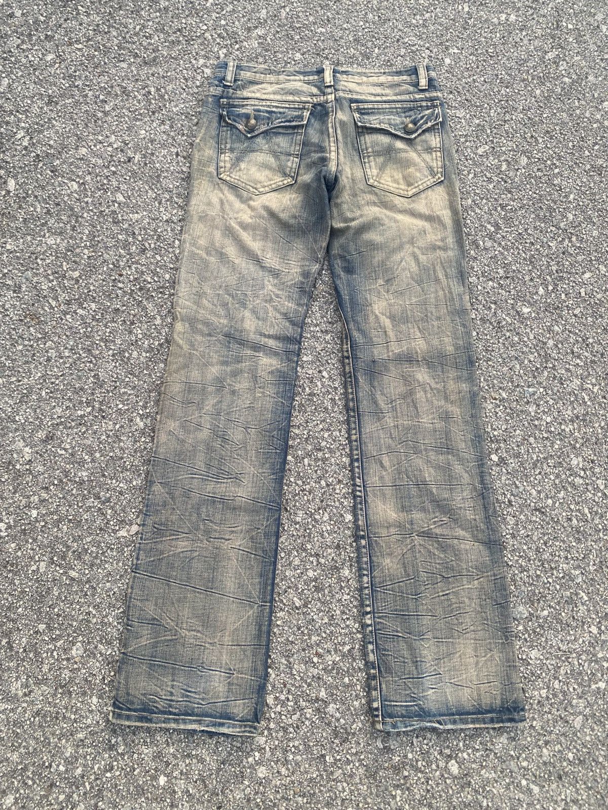 INDIAN Rusty Claw Mark Grunge Jeans