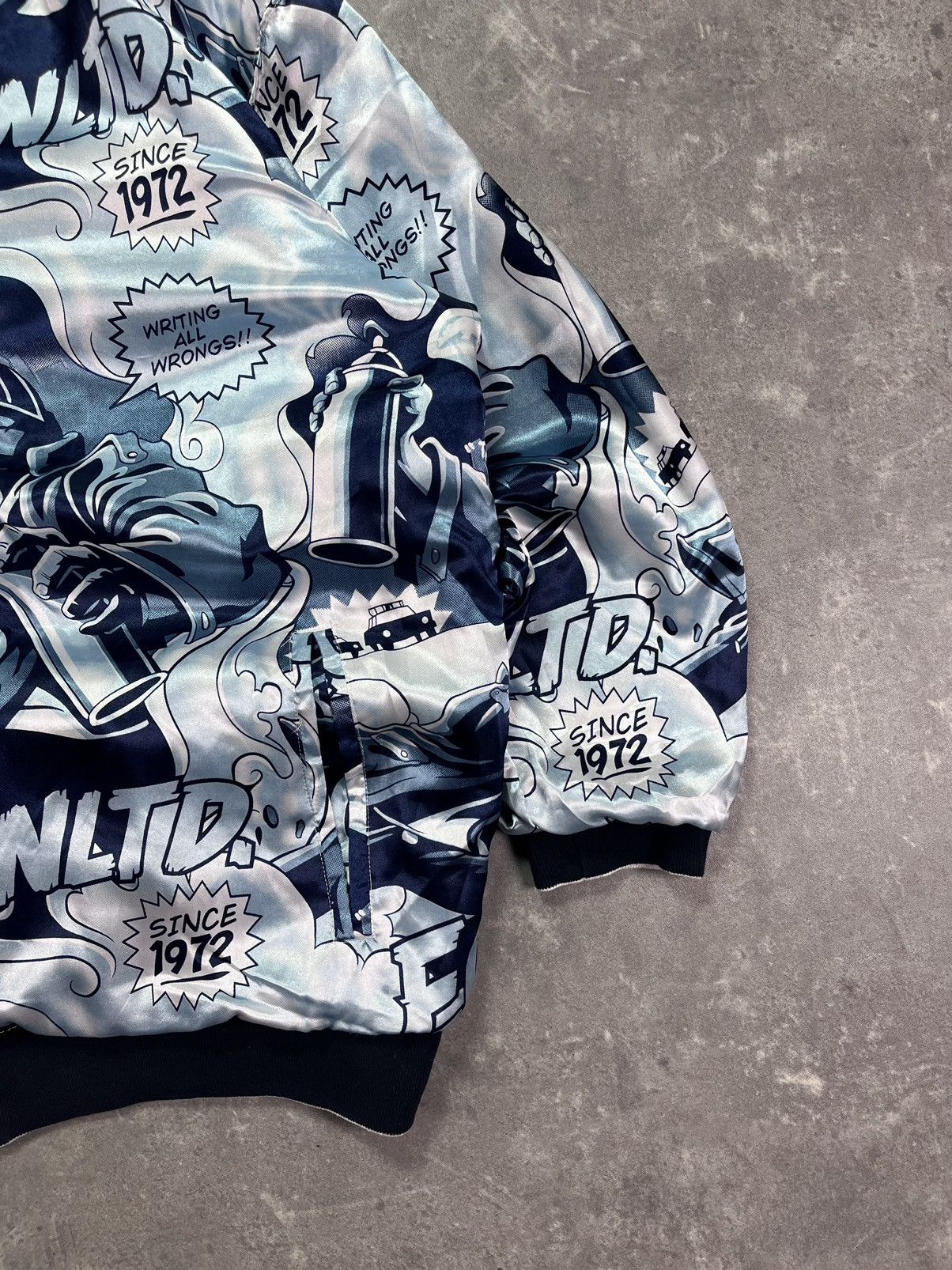 Ecko Unltd. 00s Ecko Unltd. Reversible AOP Printed Baggy Zip Hoodie XXL Size US XXL / EU 58 / 5 - 19 Thumbnail