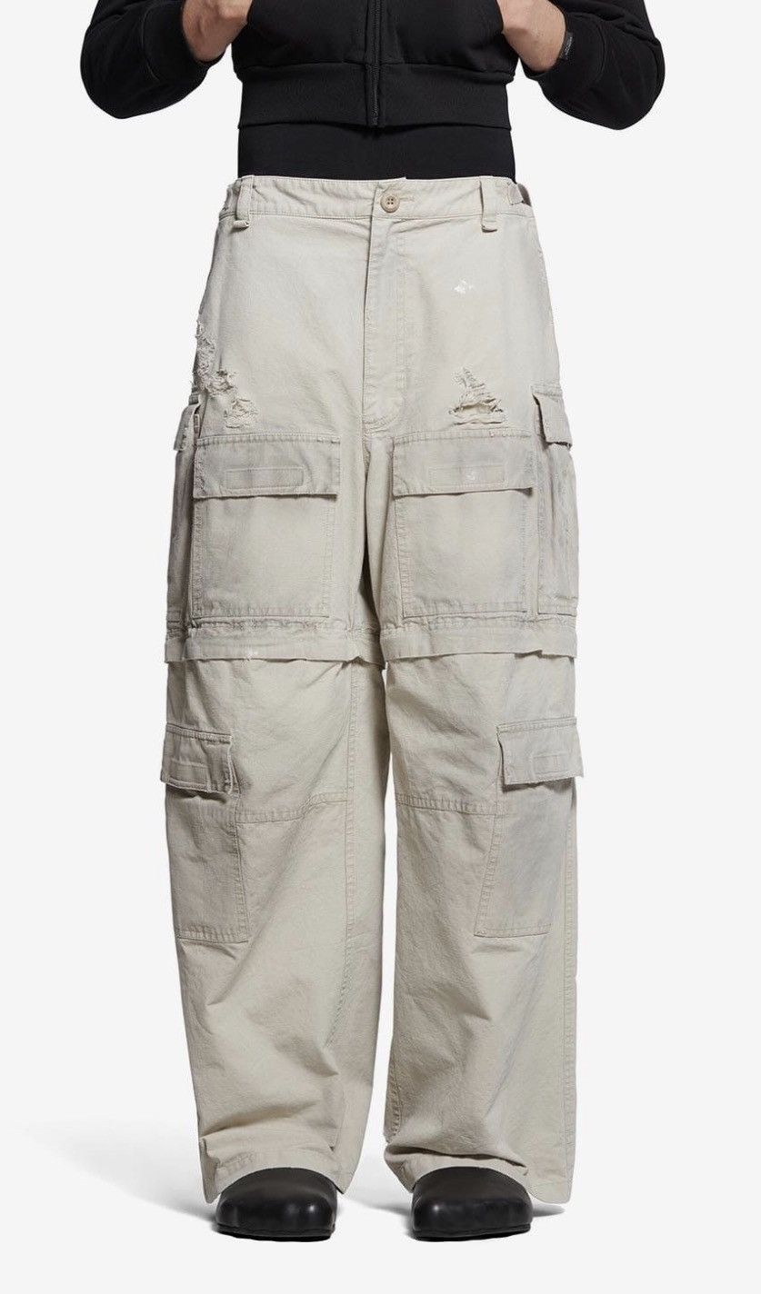 Balenciaga Balenciaga Garde Robe Convertible Cargos Size US 30 / EU 46 - 1 Thumbnail