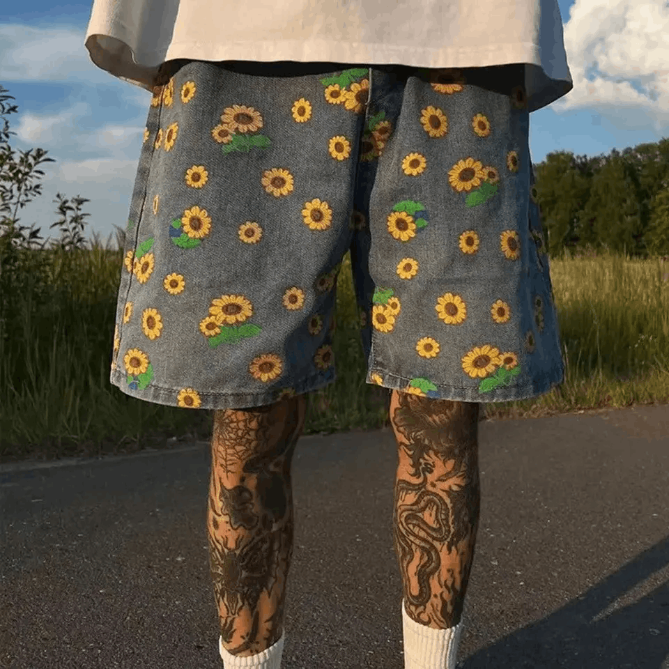 Japanese Brand × Other Summer Streetwear Oversize Unisex Shorts Size US 30 / EU 46 - 1 Thumbnail