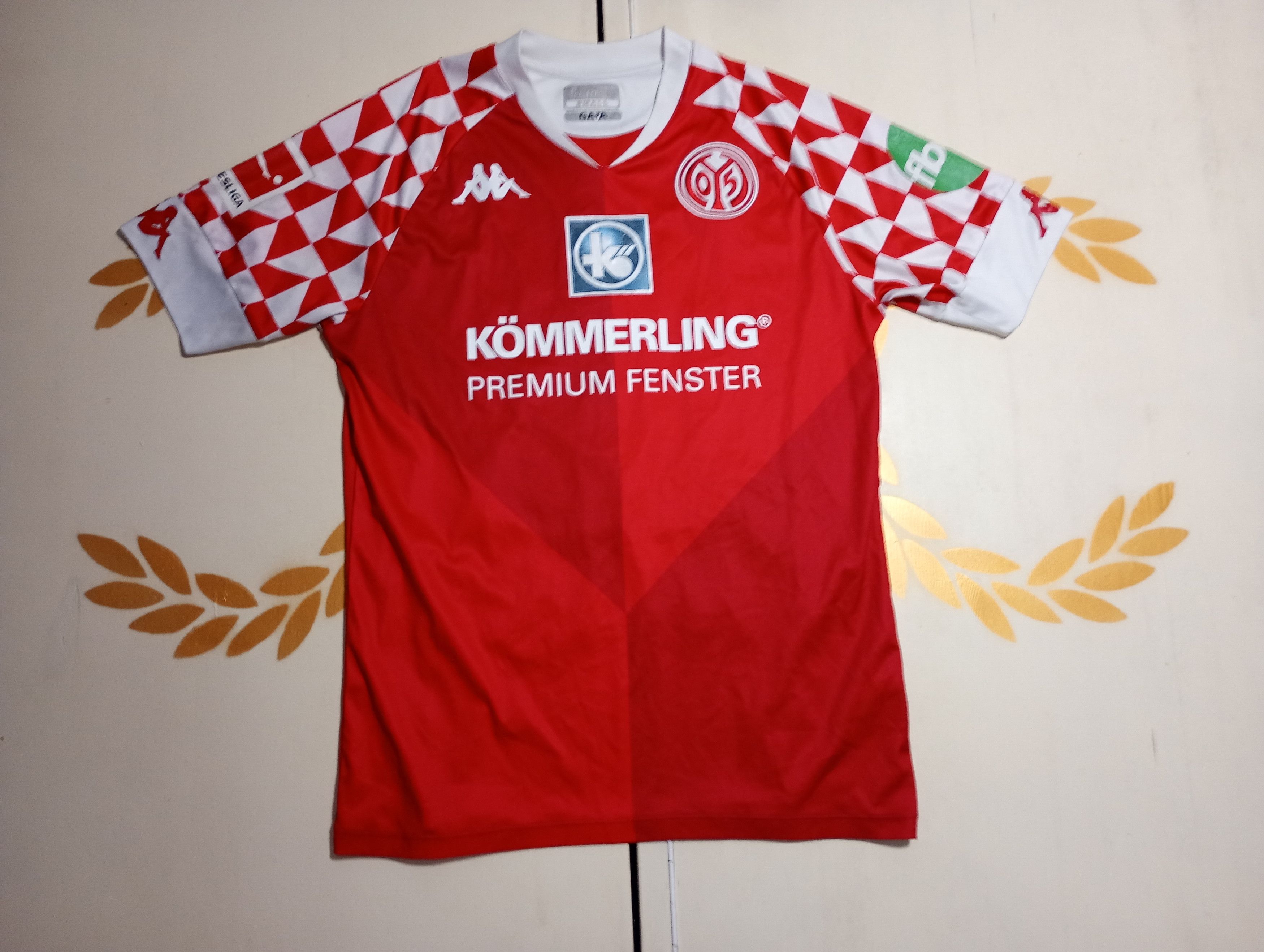 Kappa FSV Mainz 05 Kappa Jersey #26 Nebel 2020-2021 Size US S / EU 44-46 / 1 - 1 Thumbnail