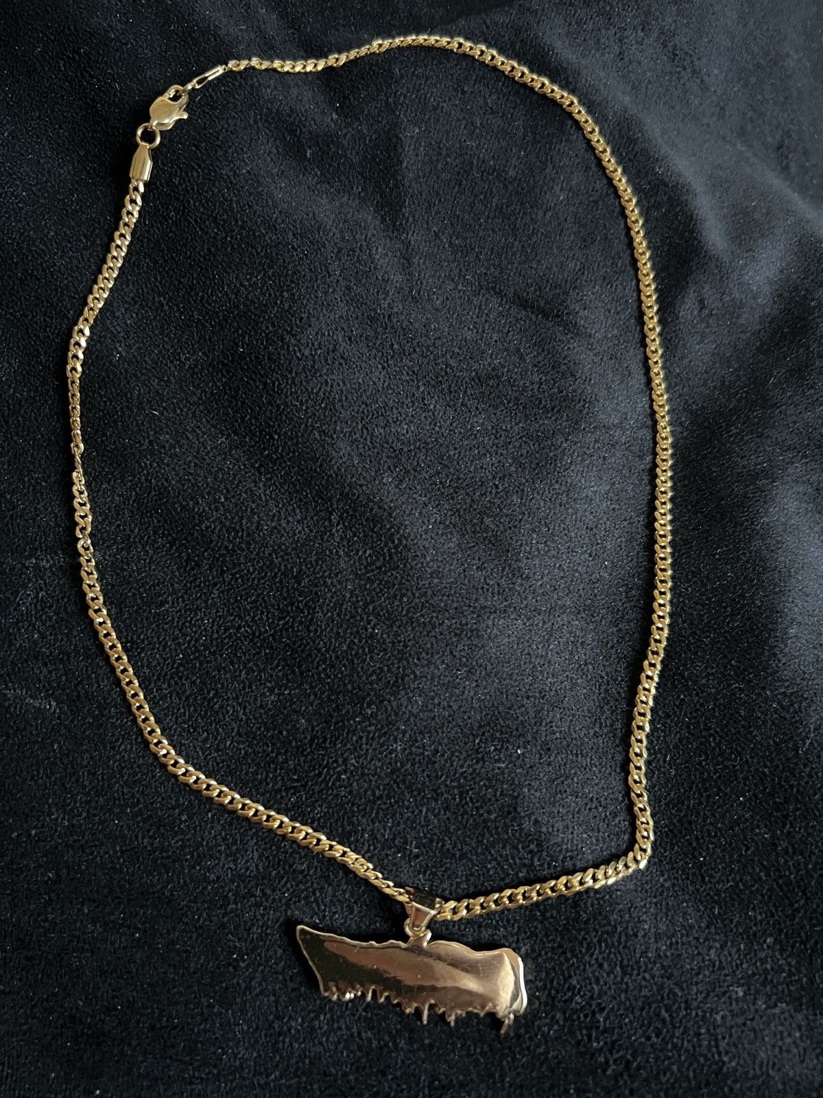 Flatbush Zombies Flatbush Zombies 18k Gold Plated Chain Size ONE SIZE - 3 Thumbnail