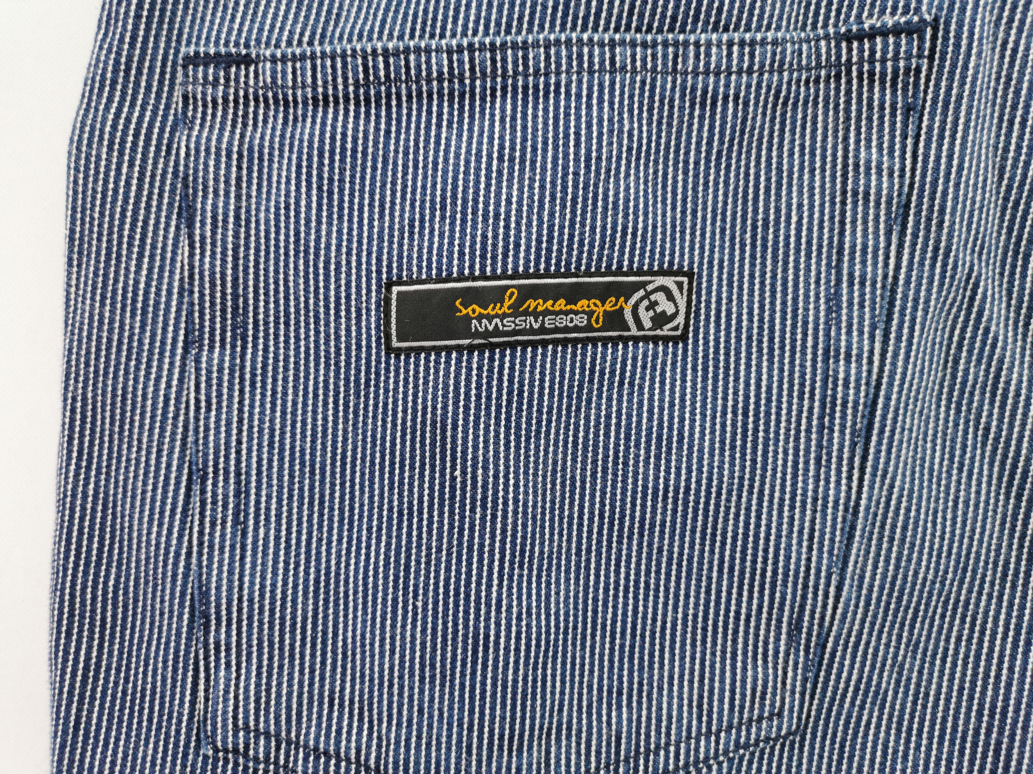 Vintage Distressed Vintage Freaky Hickory Carpanter Denim Jeans Size US 32 / EU 48 - 8 Thumbnail