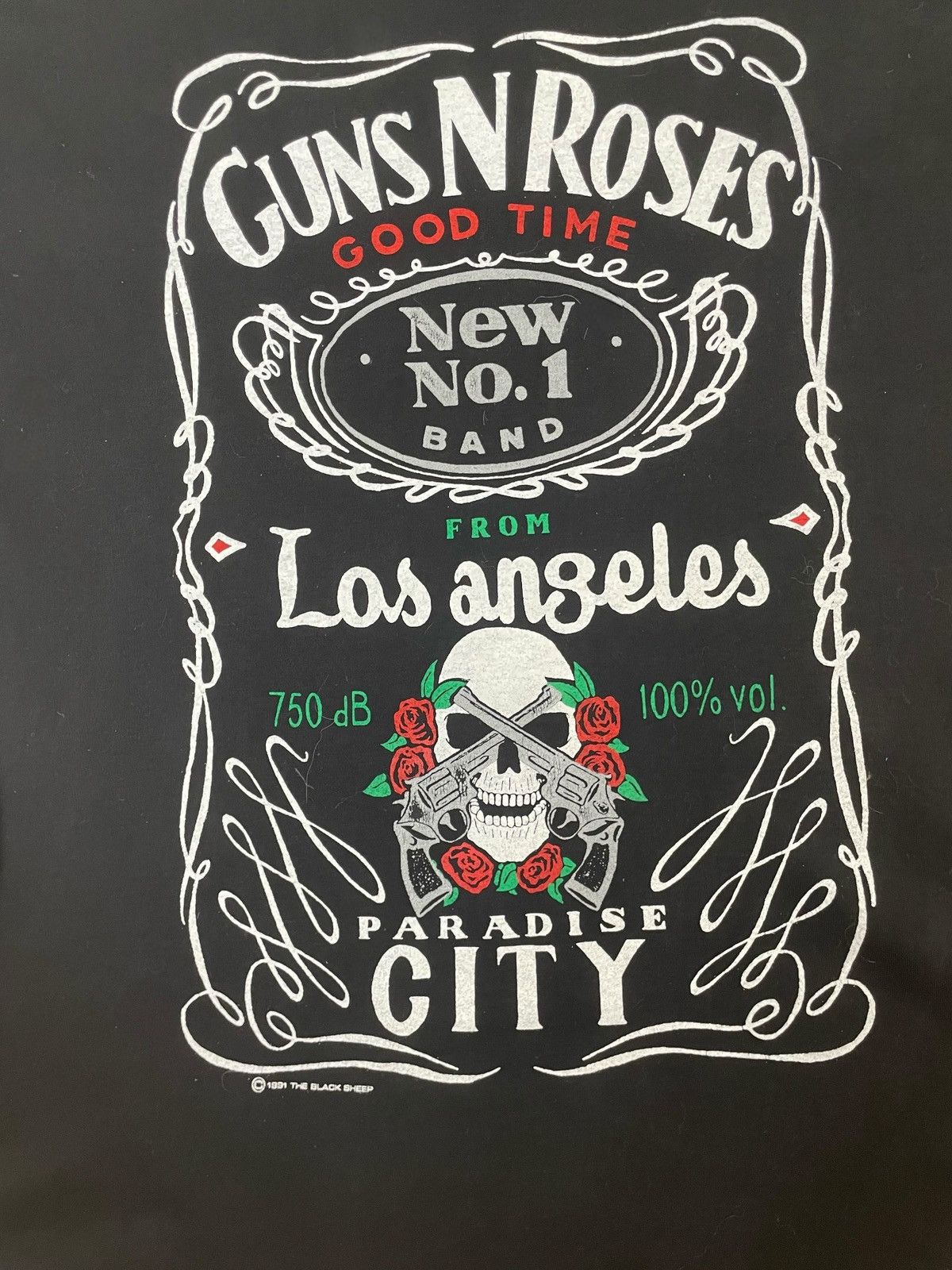 Guns N' Roses guns n’ roses 1991 rare vintage long sleeve the black sheep” Size US L / EU 52-54 / 3 - 6 Thumbnail