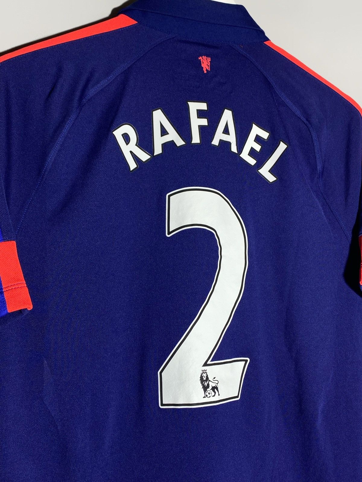 Nike #2 Rafael Nike Manchester United 2014/15 Third Jersey Size US M / EU 48-50 / 2 - 15 Thumbnail