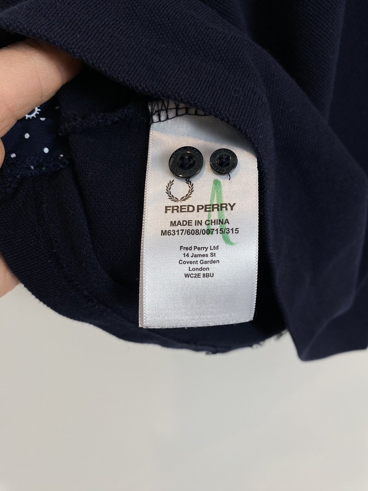 Fred Perry Fred Perry Drake’s Original Archive Polo Shirt Size S Blue Size US S / EU 44-46 / 1 - 4 Thumbnail