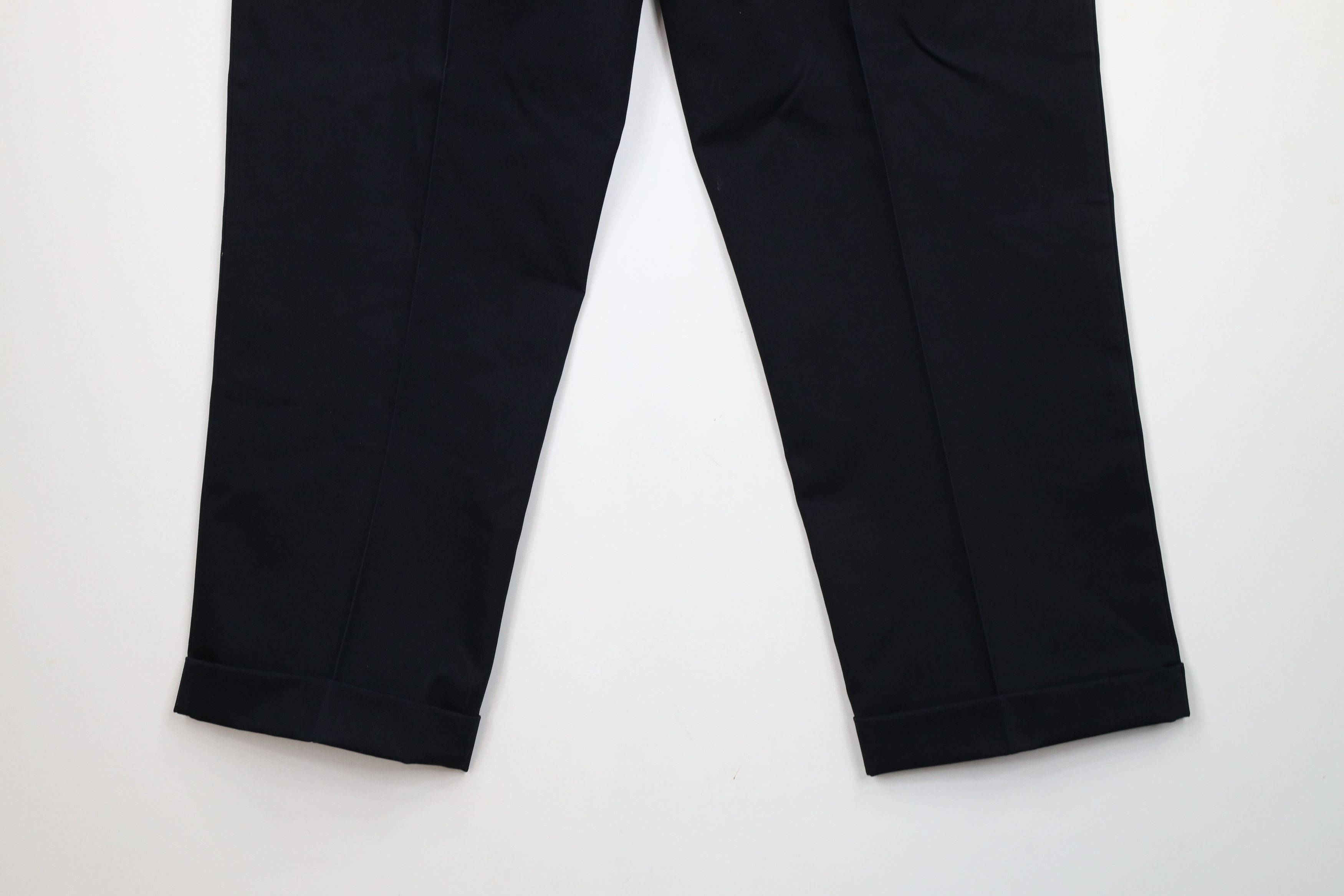 Lands' End × Vintage Vintage 90s Lands End Cotton Pleated Cuffed Chino Pants Size US 38 / EU 54 - 11 Thumbnail
