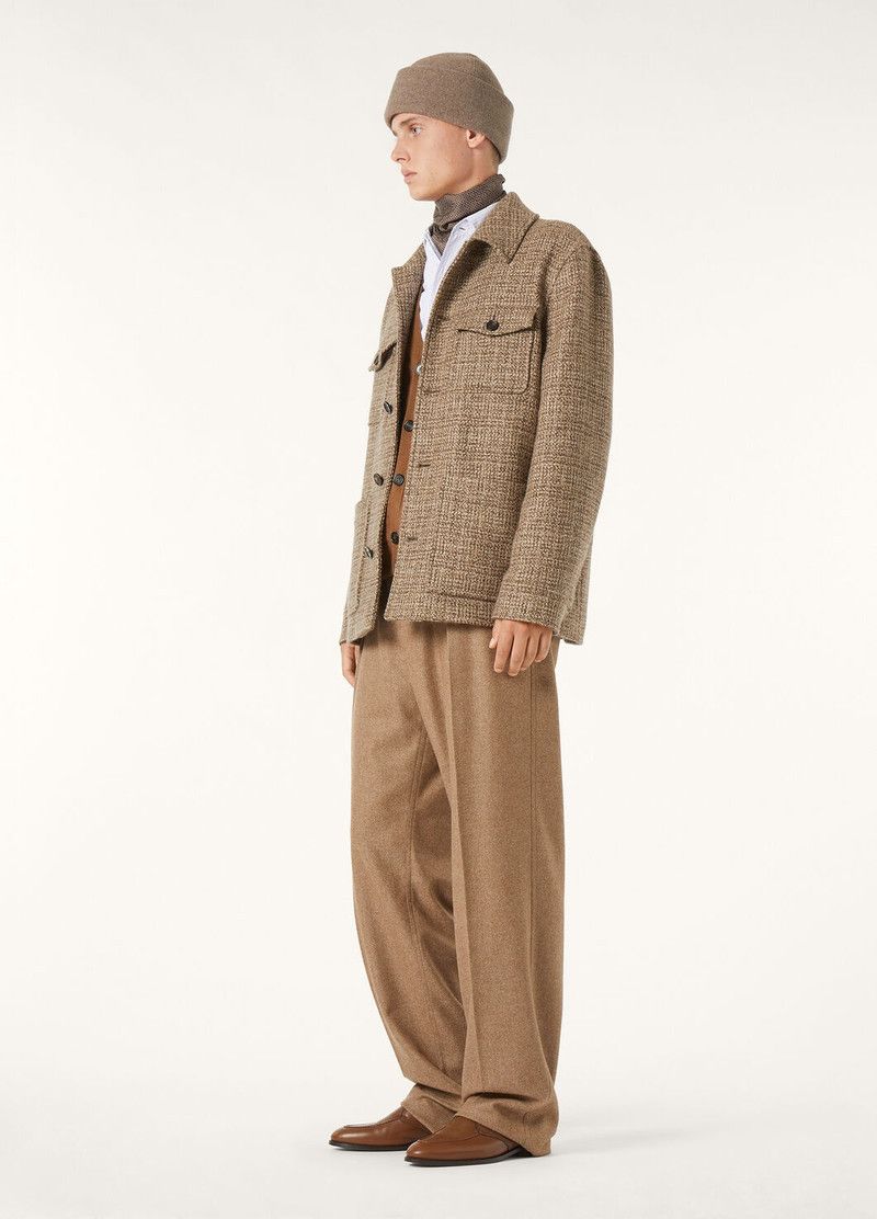 Loro Piana o1srvl11e0526 FAP4033 Devis Caban Jacket in Brown Size US XL / EU 56 / 4 - 2 Thumbnail