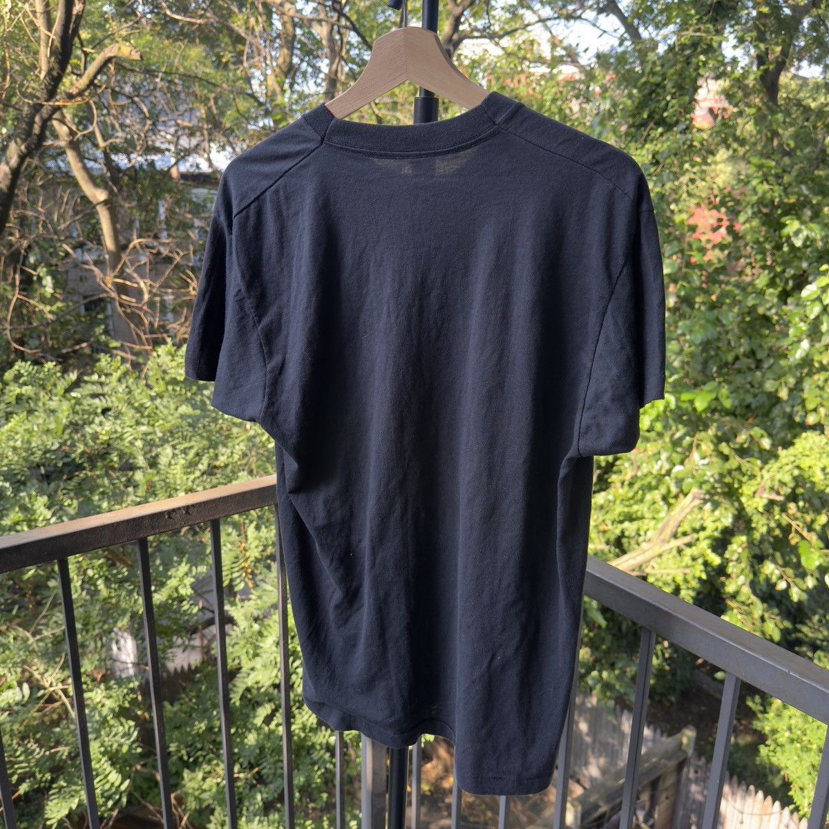 Vintage 80s Mid Life Crisis Tee Faded Thrashed Paper Thin ERD Grunge Size US XL / EU 56 / 4 - 2 Thumbnail